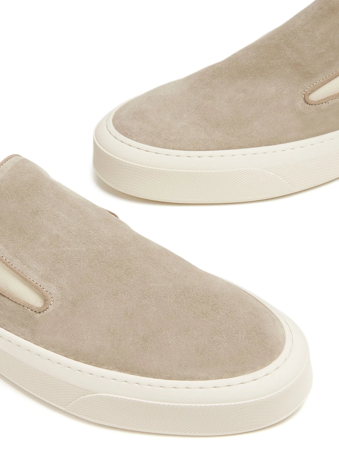suede slip-on sneakers