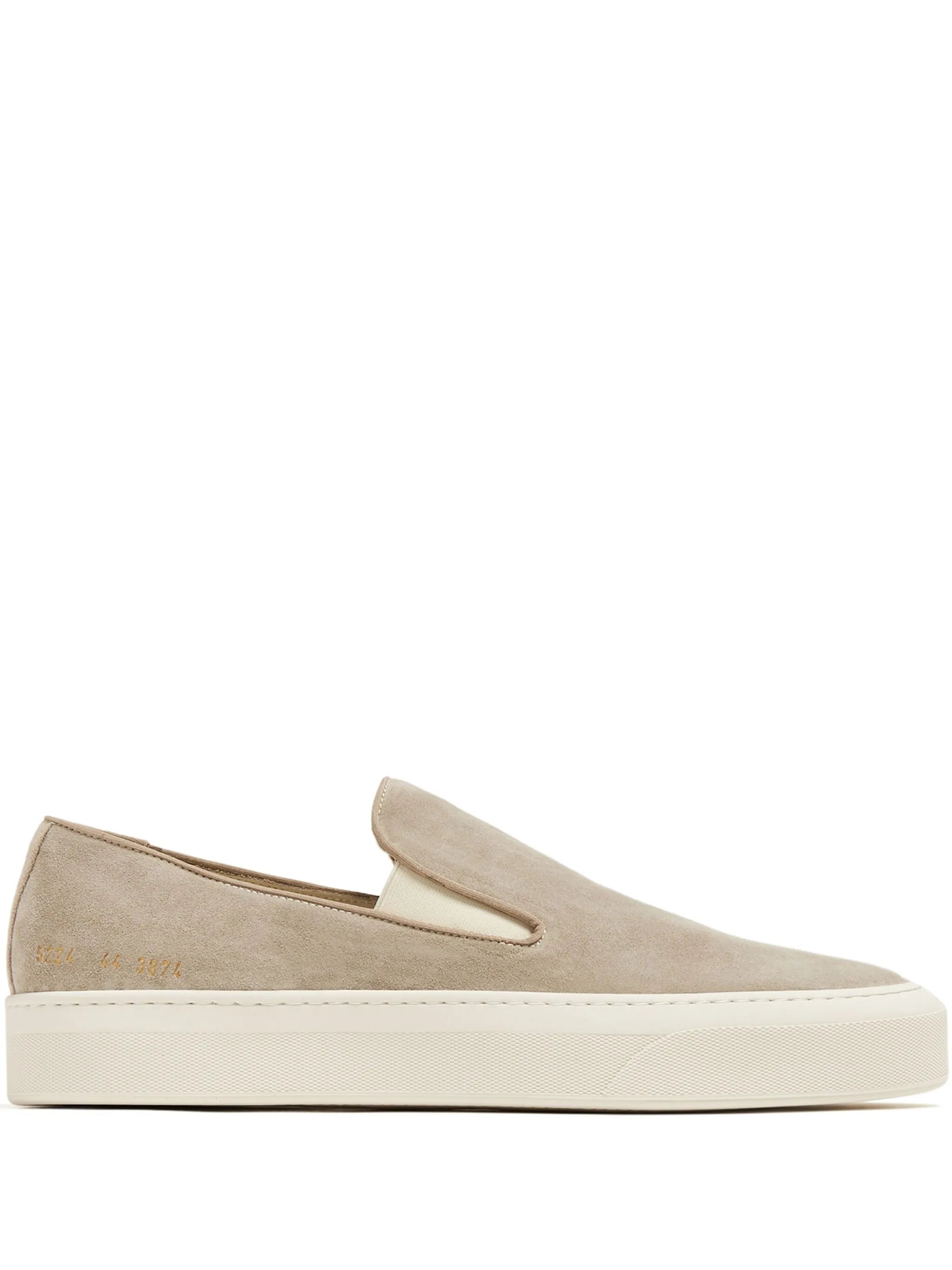 suede slip-on sneakers