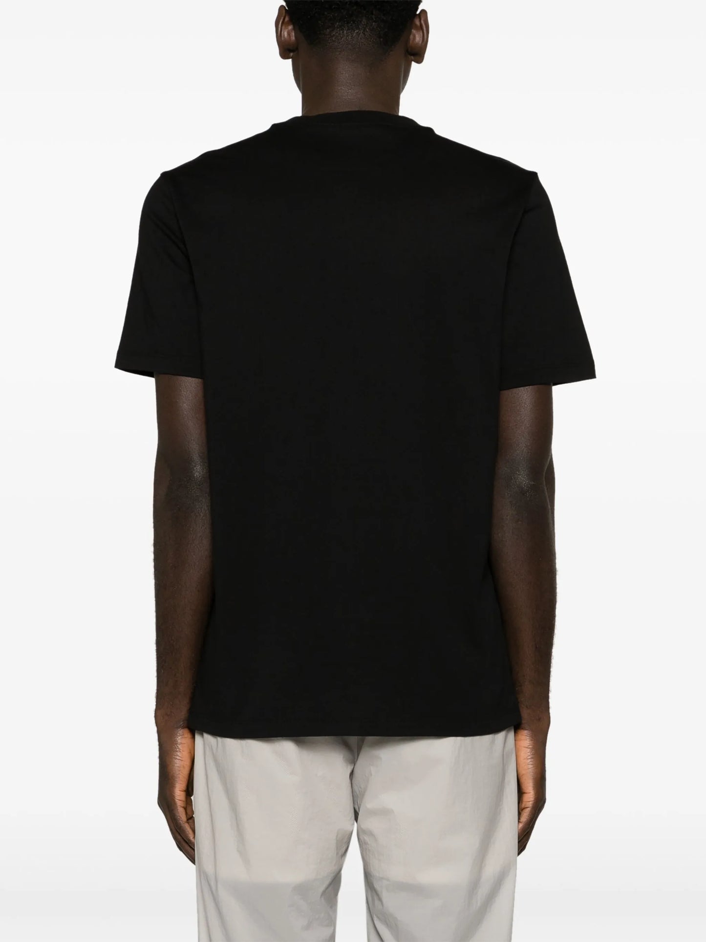 logo-patch cotton T-shirt