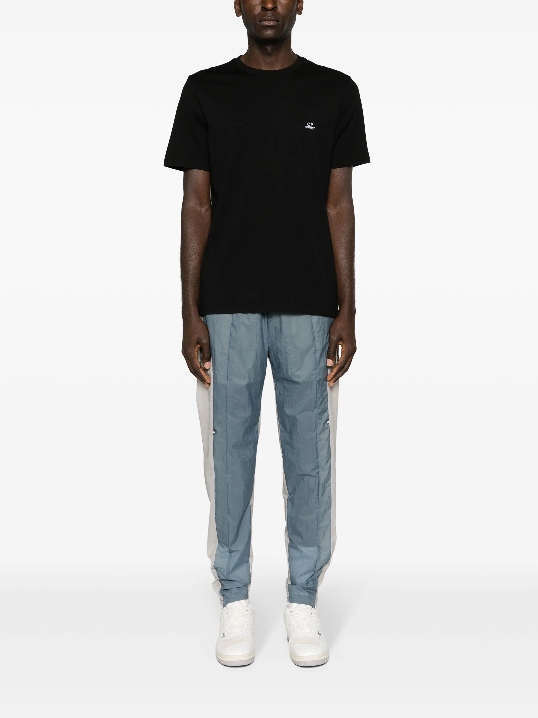 logo-patch cotton T-shirt