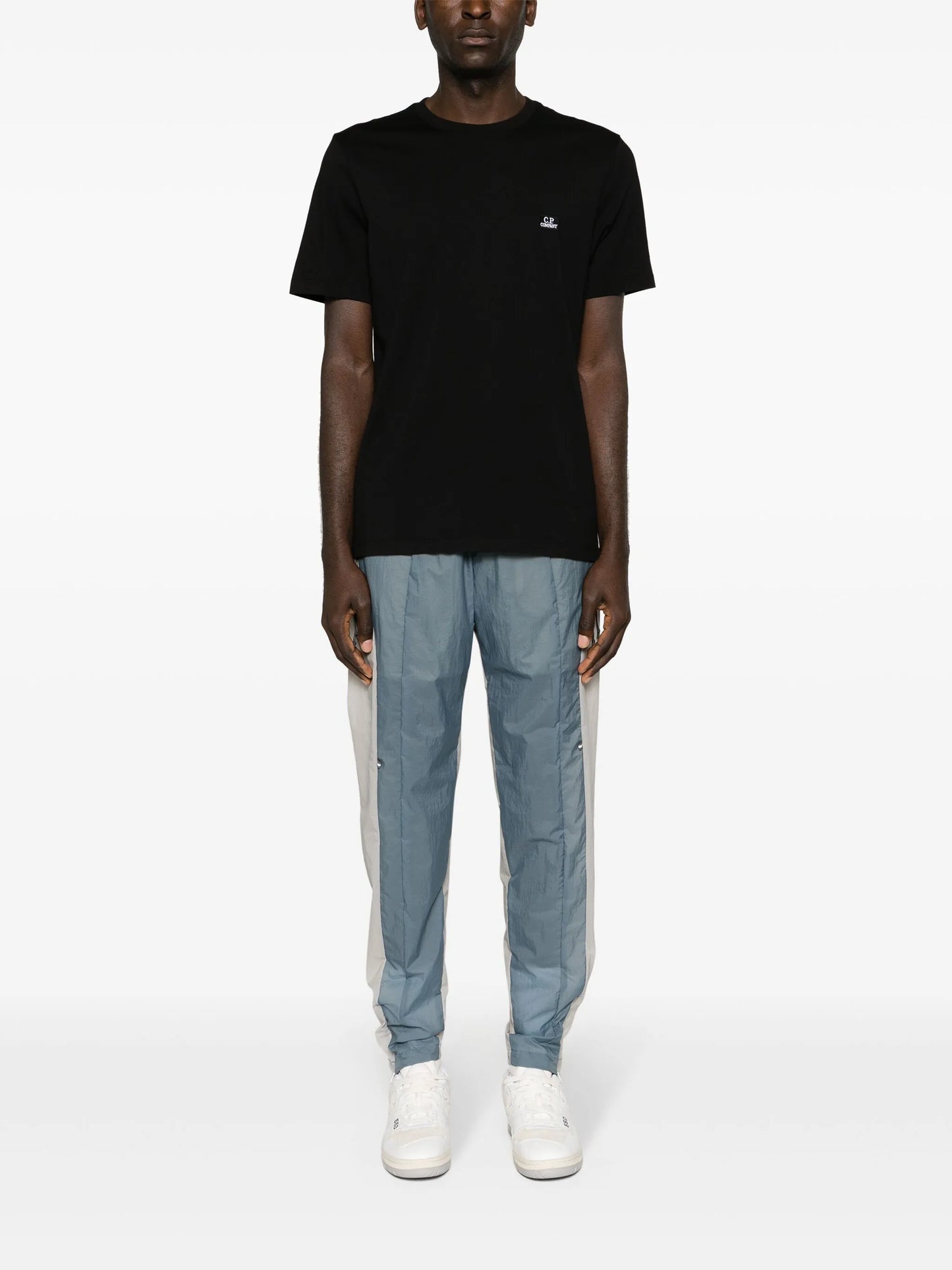 logo-patch cotton T-shirt