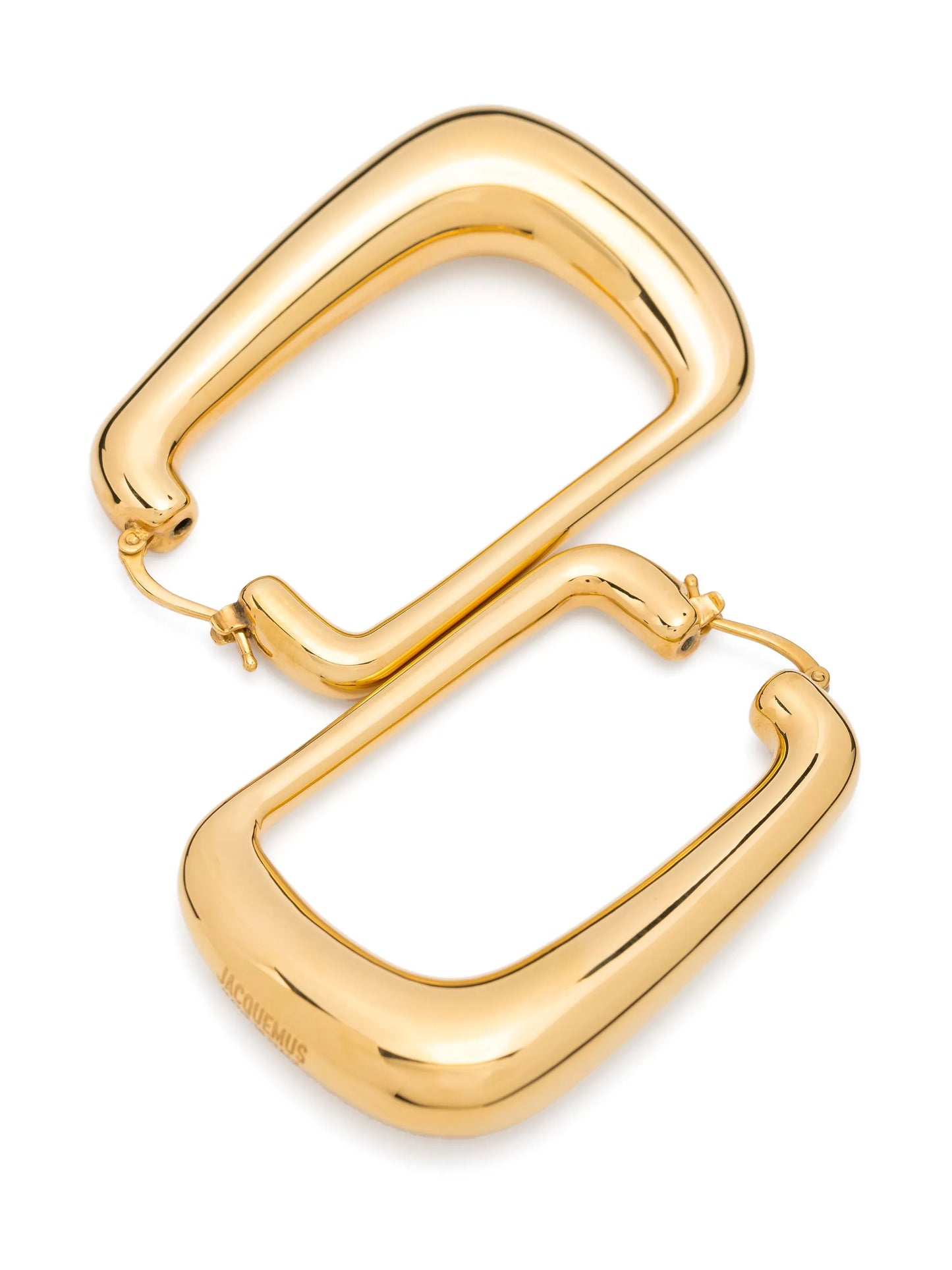 Les Boucles Ovalo hoop earrings