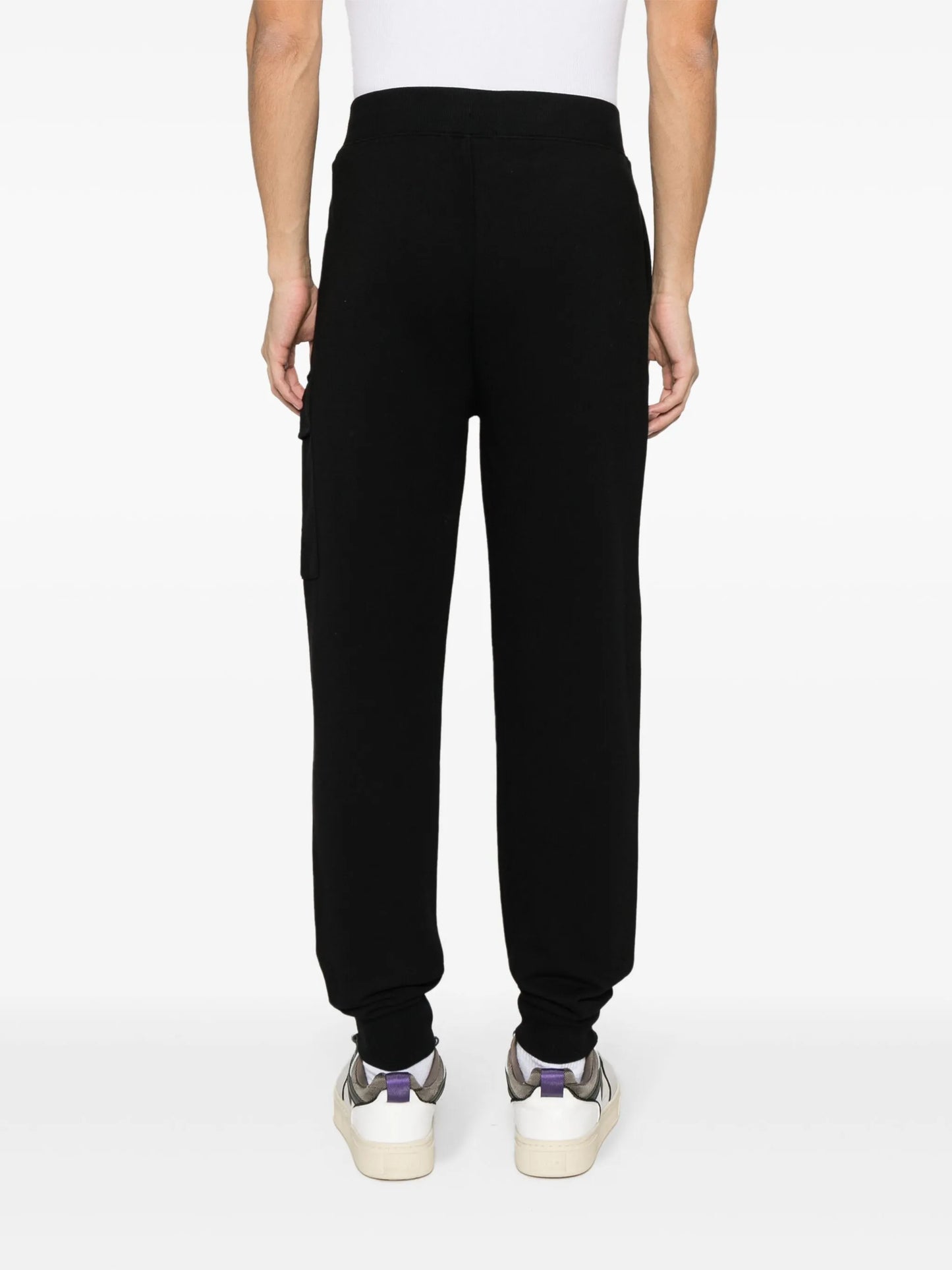 Lens-detail cargo trousers