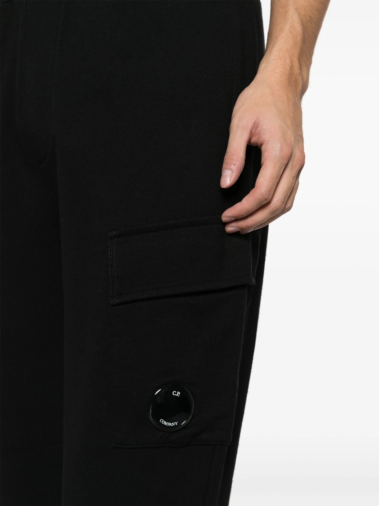 Lens-detail cargo trousers