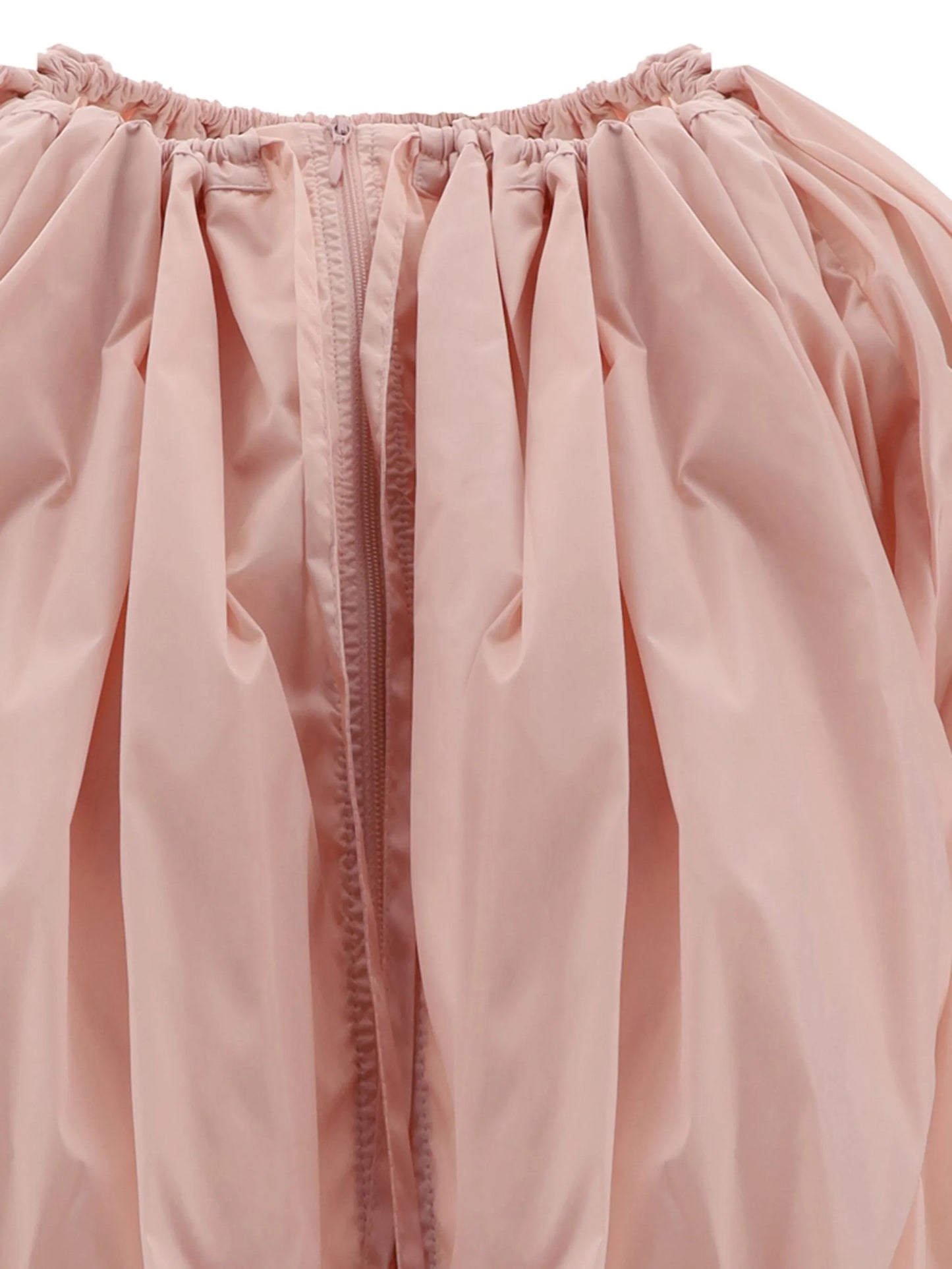 Balloon cropped bomber jacket