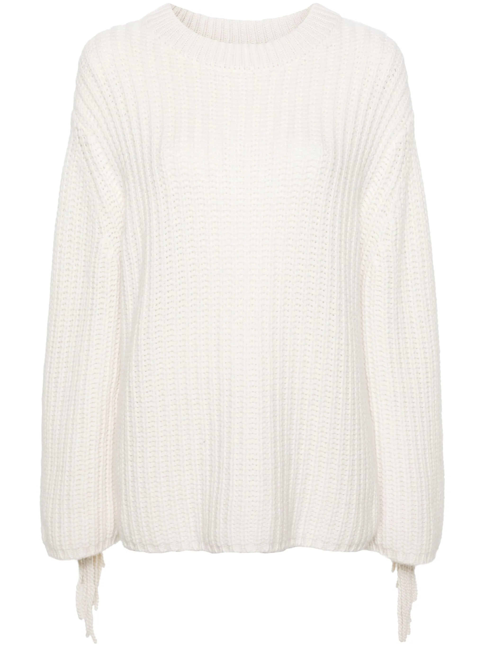 Hilma fringed cashmere jumper