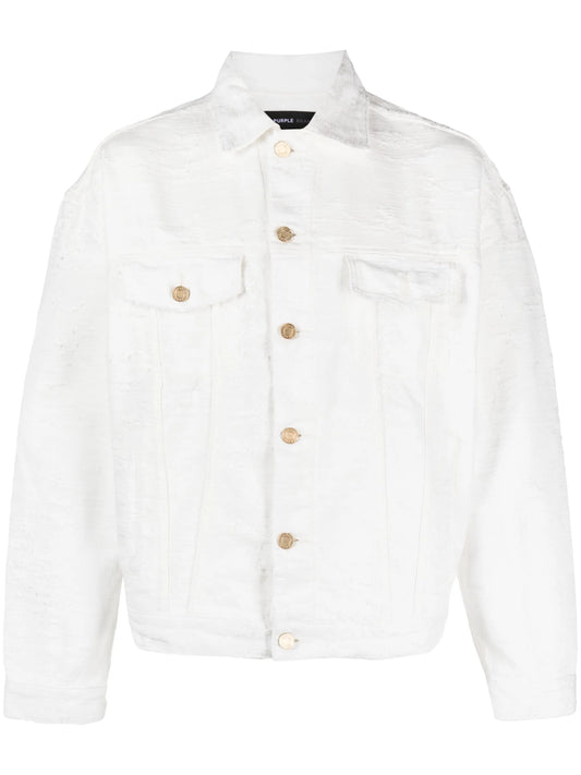 P027 textured shirt jacket