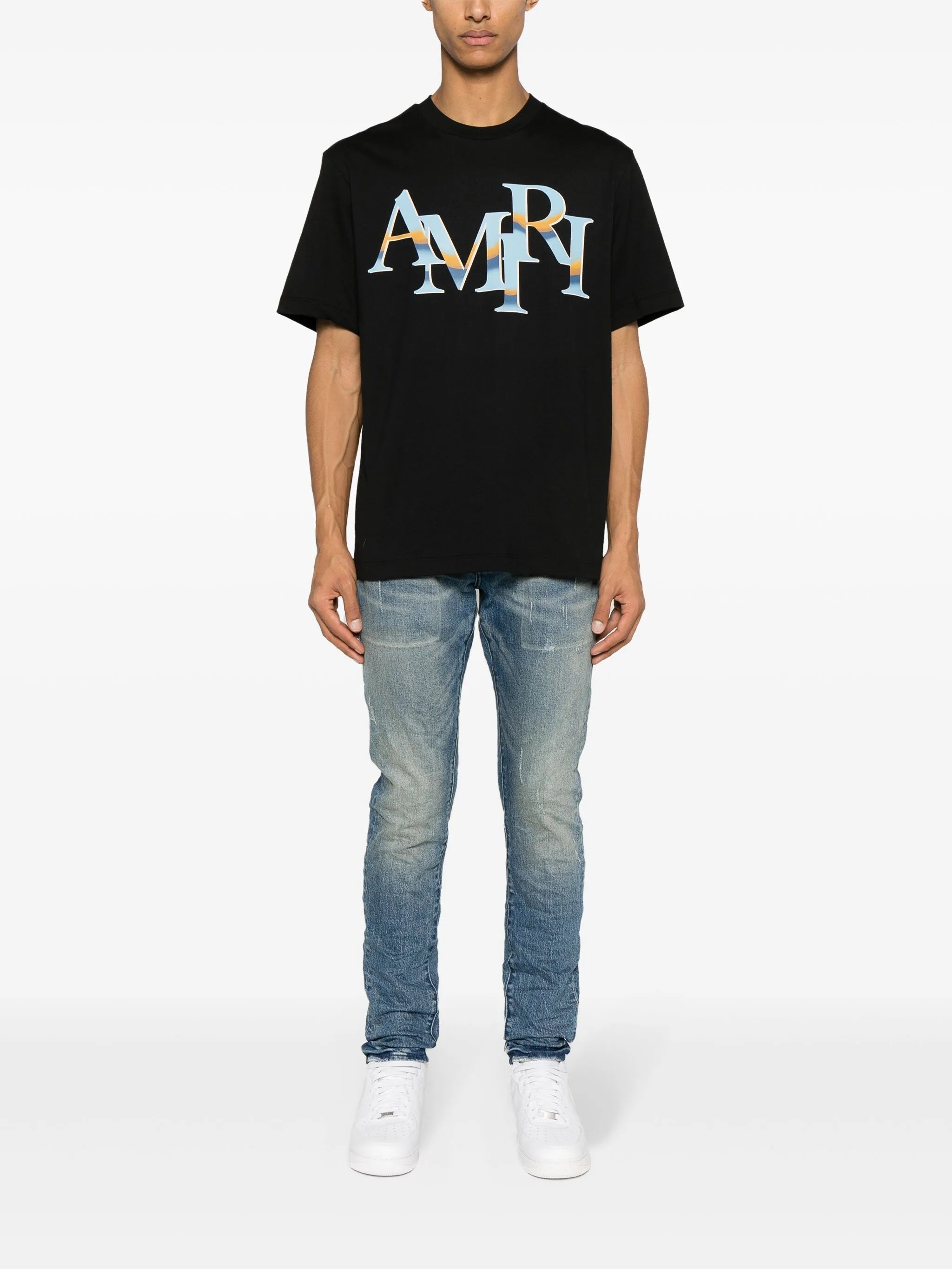 logo-print cotton T-shirt