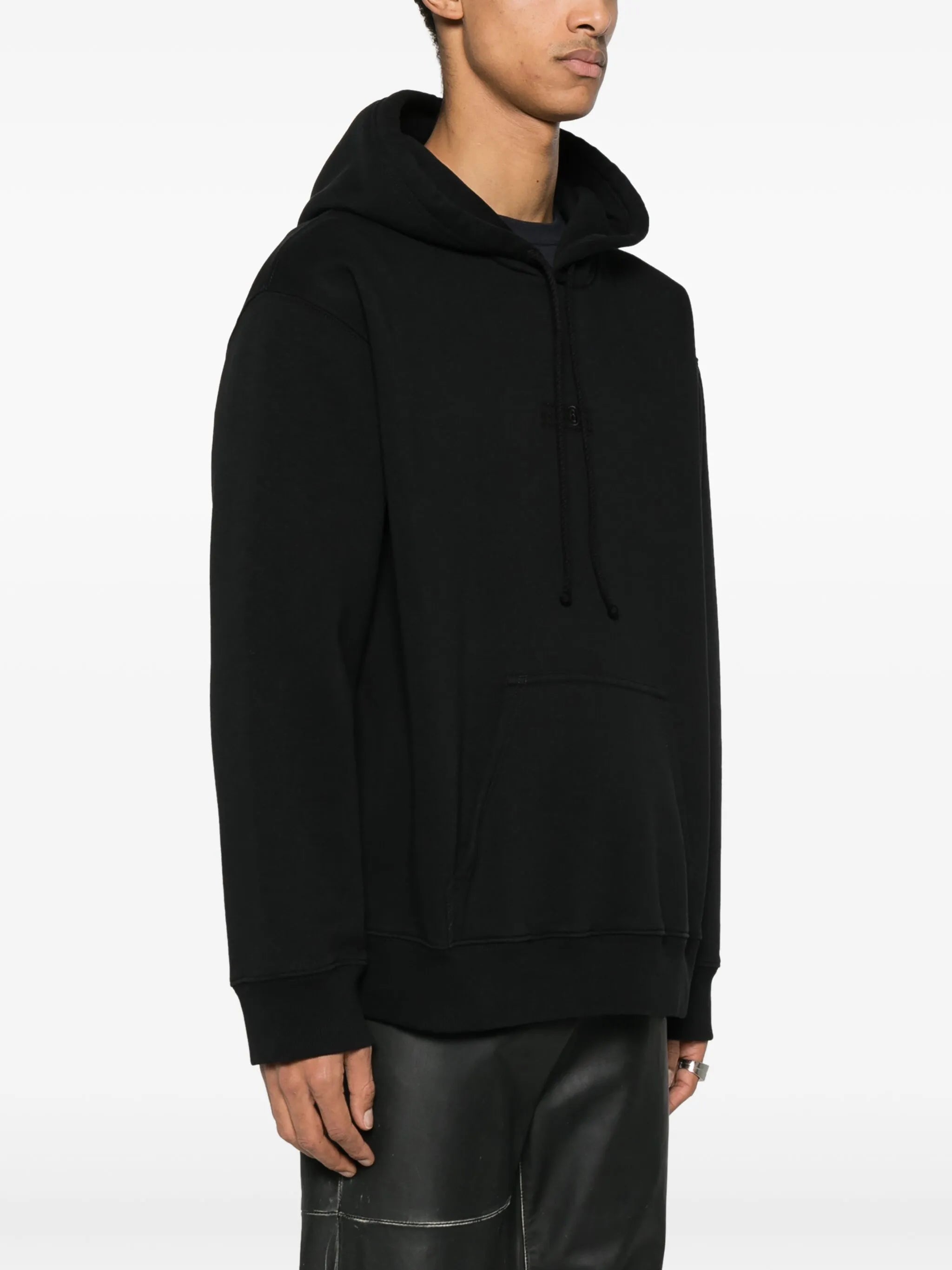 Numbers logo-print hoodie