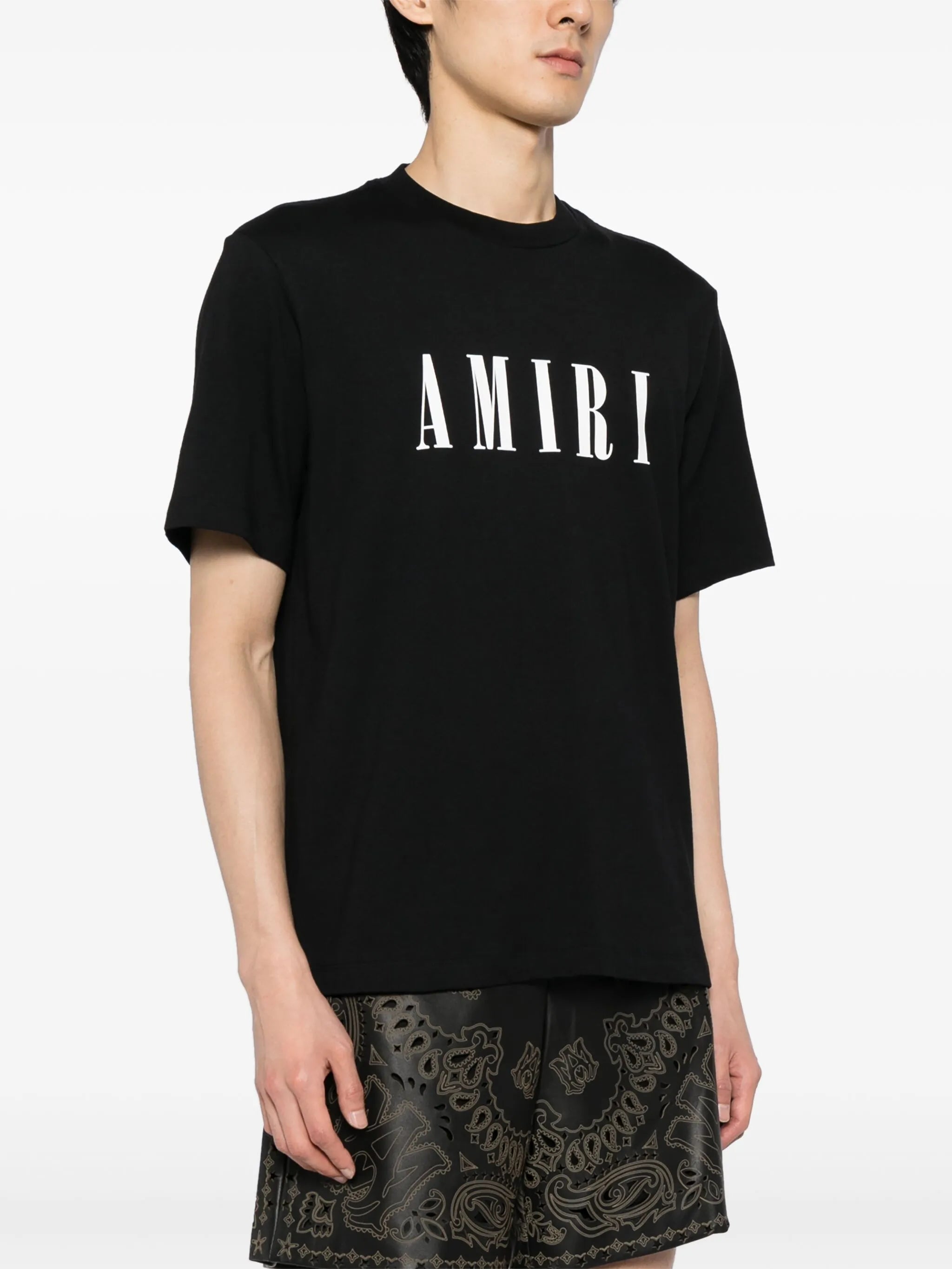 logo-print cotton T-shirt