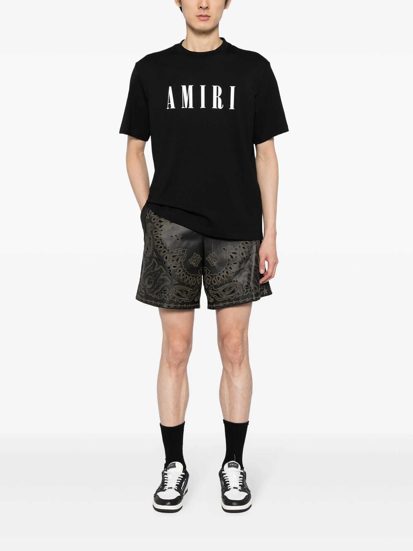logo-print cotton T-shirt
