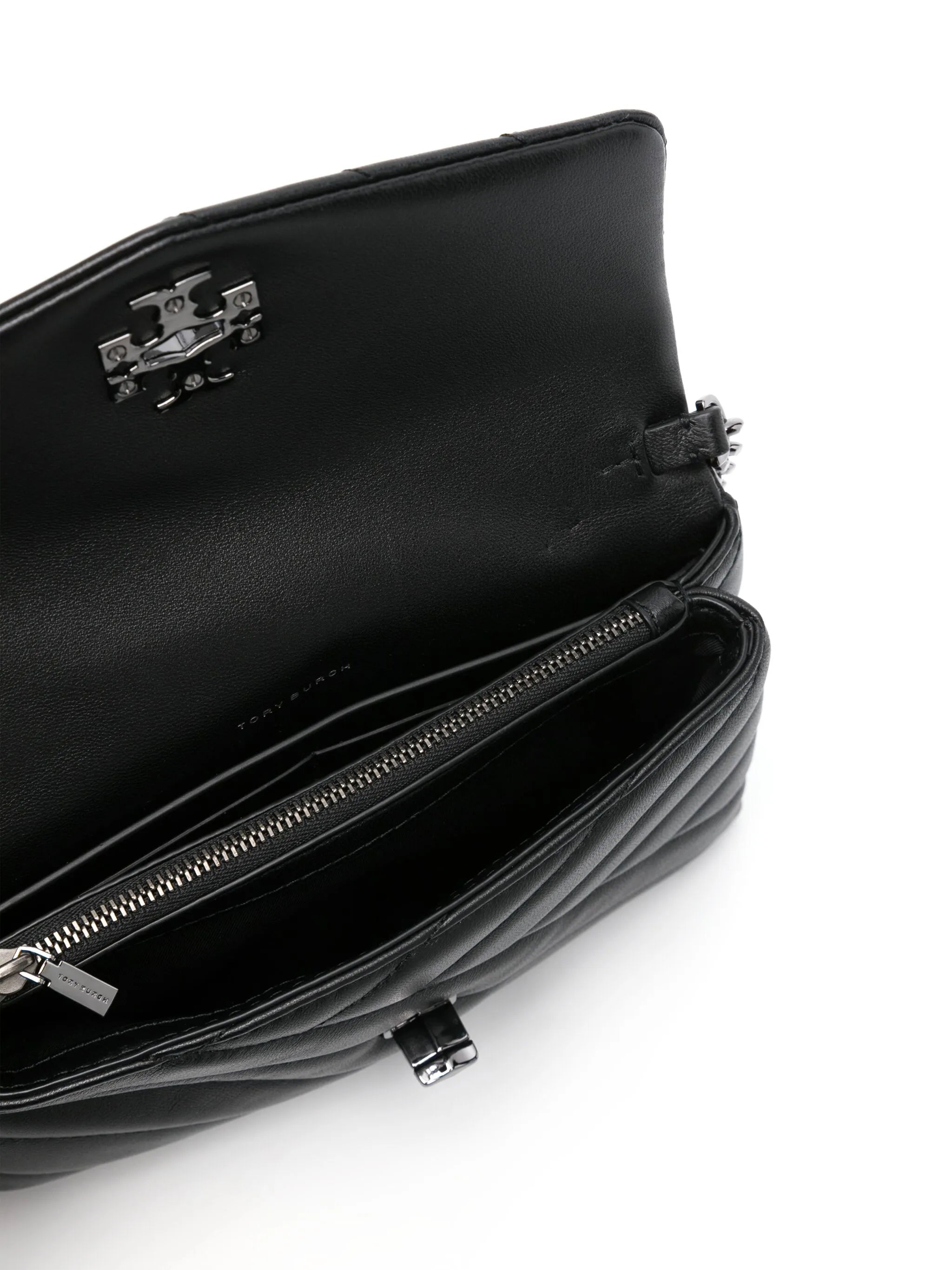 small Kira chevron leather bag