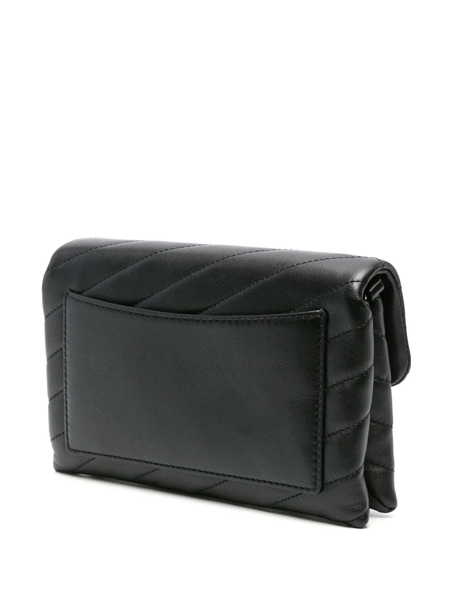 small Kira chevron leather bag