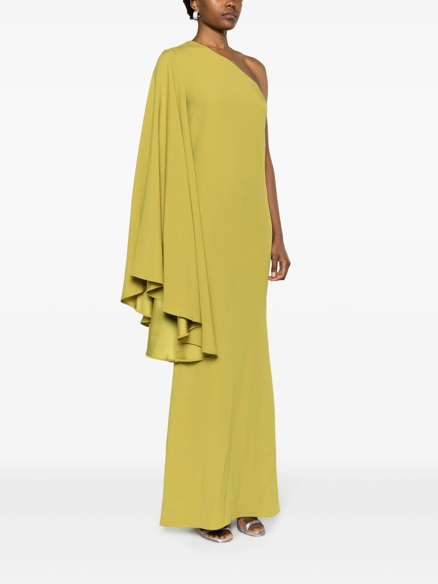 Sifnos one-shoulder gown
