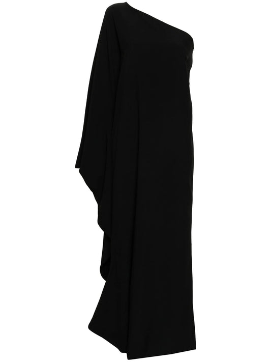 Balear one-shoulder gown