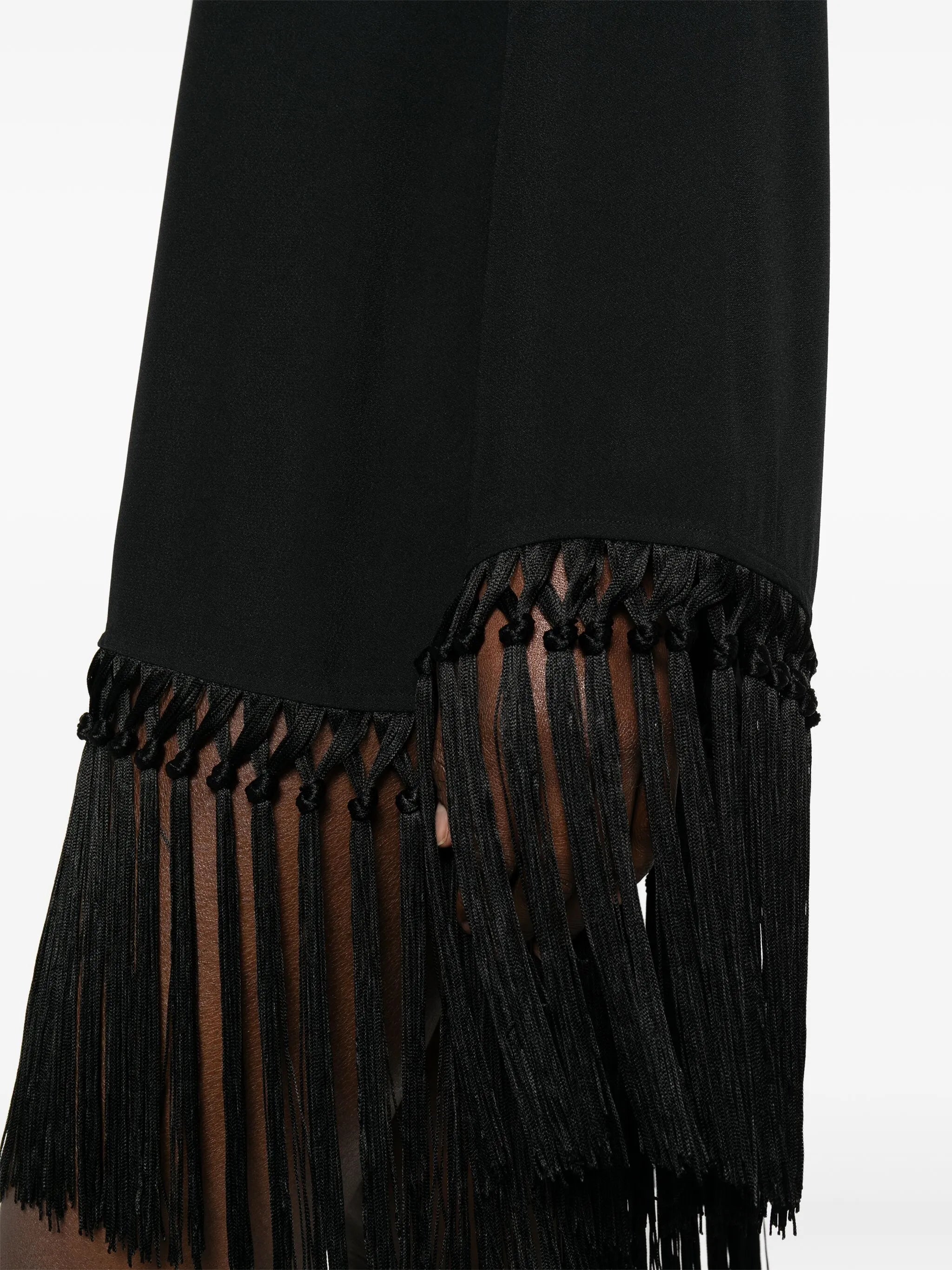Claudia fringed minidress