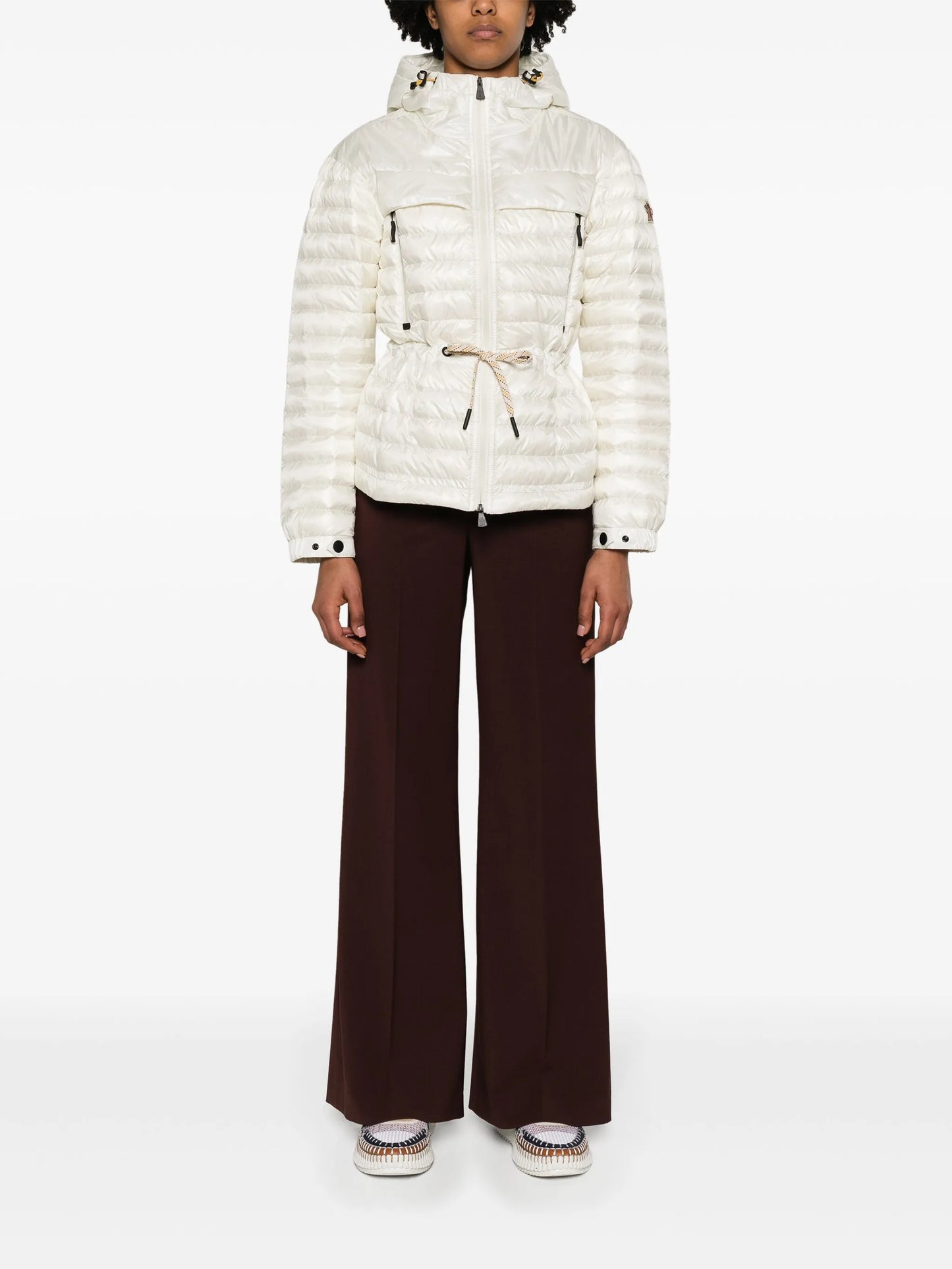 Eibing hooded down jacket