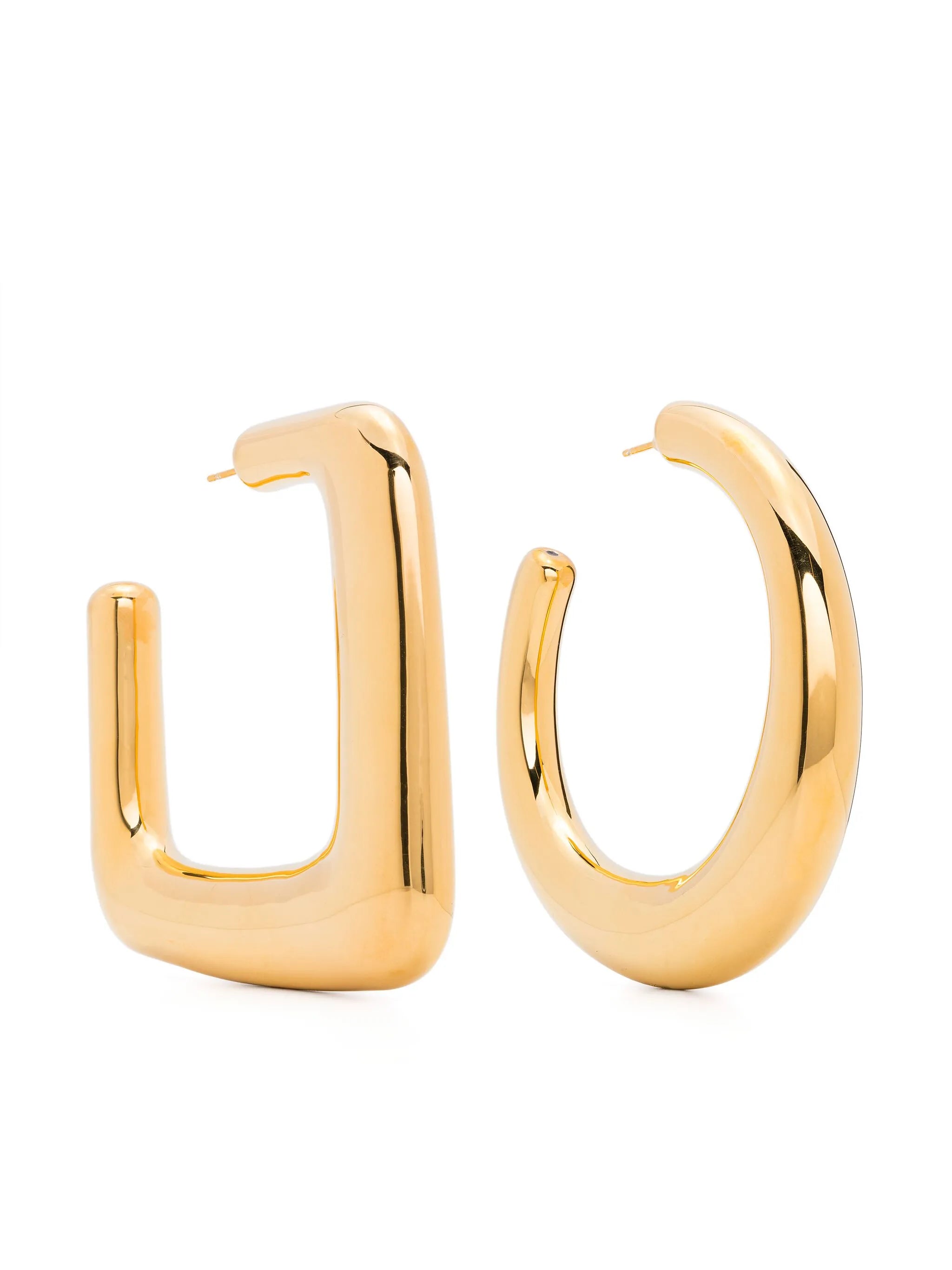 Les Grandes Créoles Ovalo hoop earrings