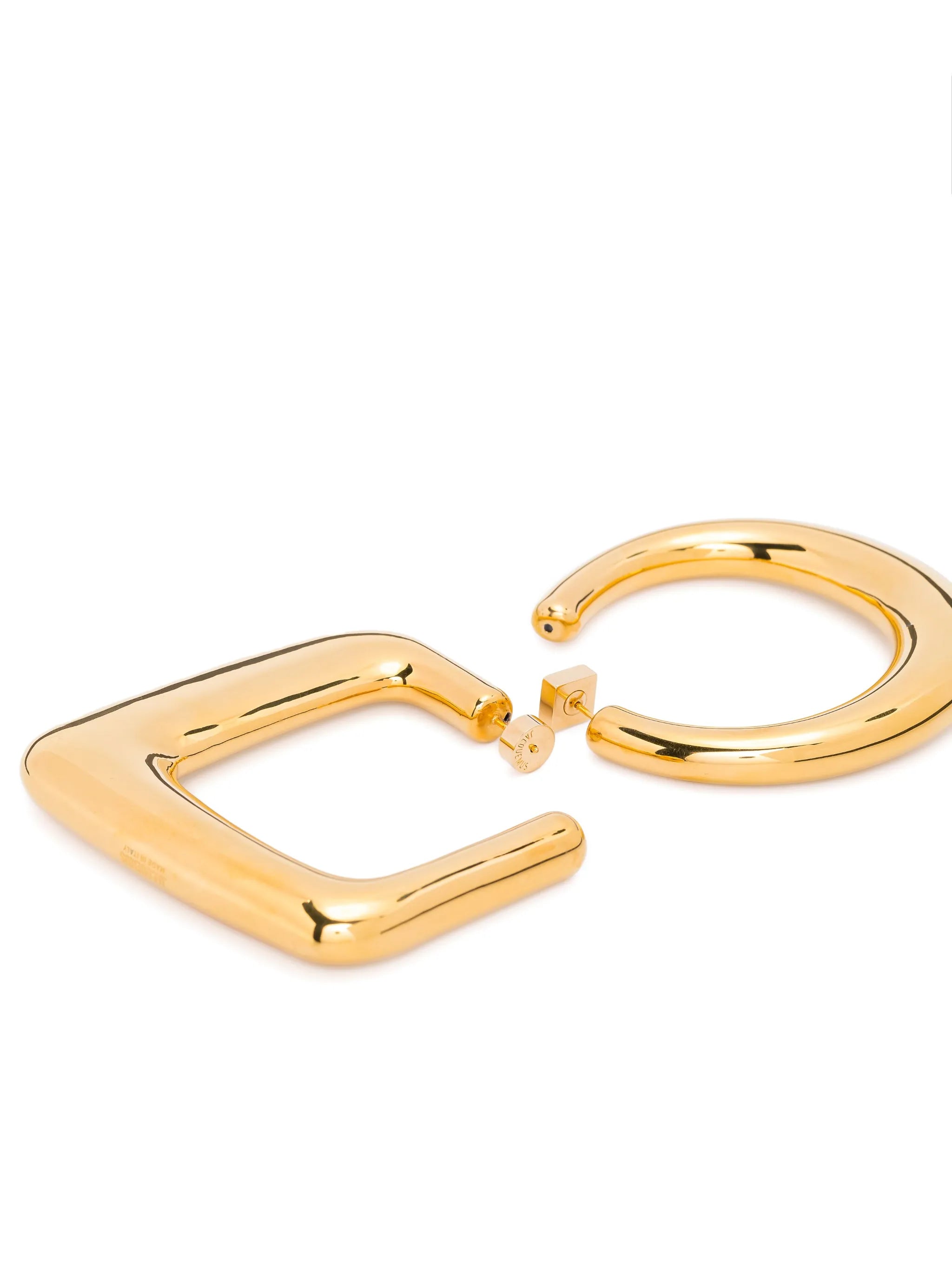 Les Grandes Créoles Ovalo hoop earrings