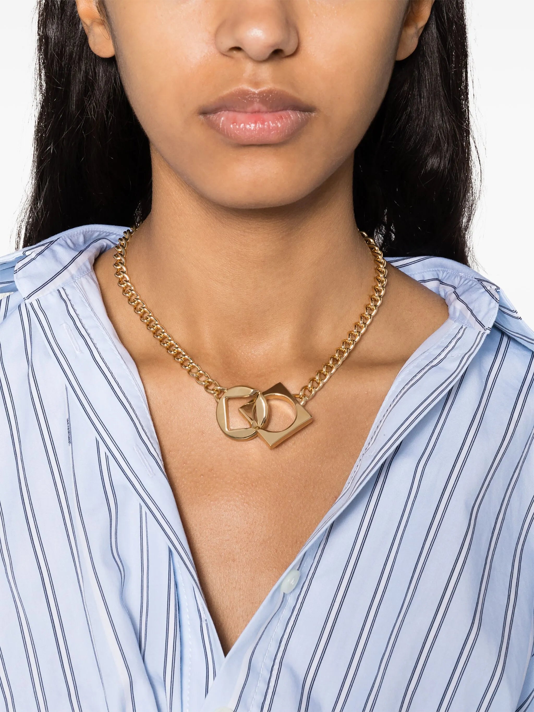 Le Collier Rond Carré choker necklace