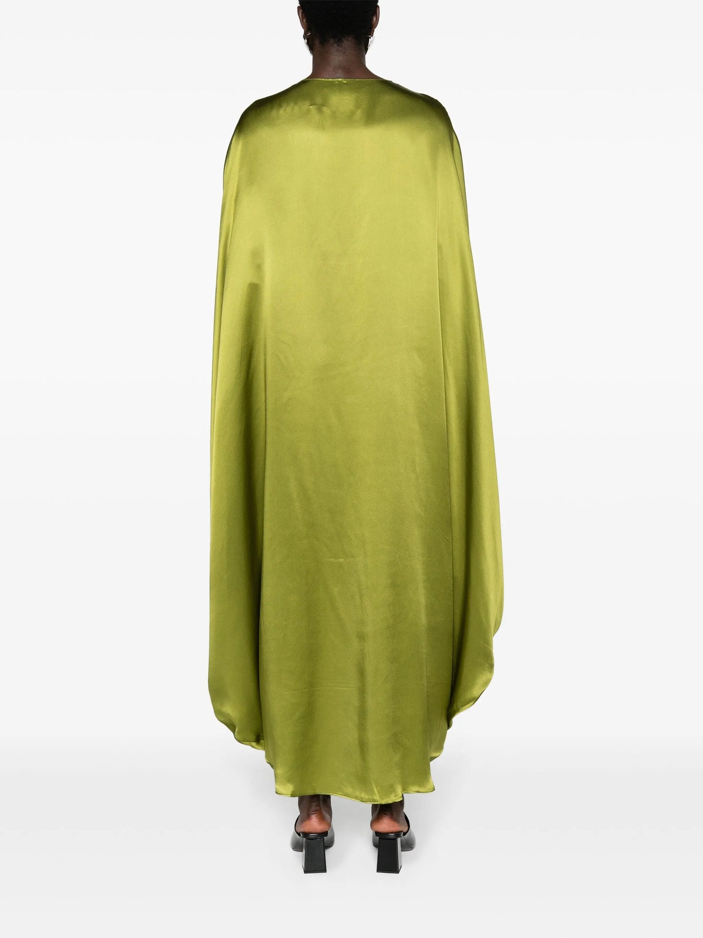 Azores knotted silk kaftan