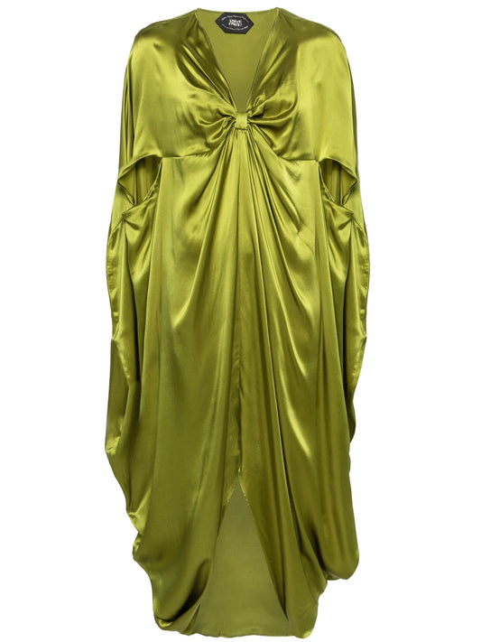 Azores knotted silk kaftan