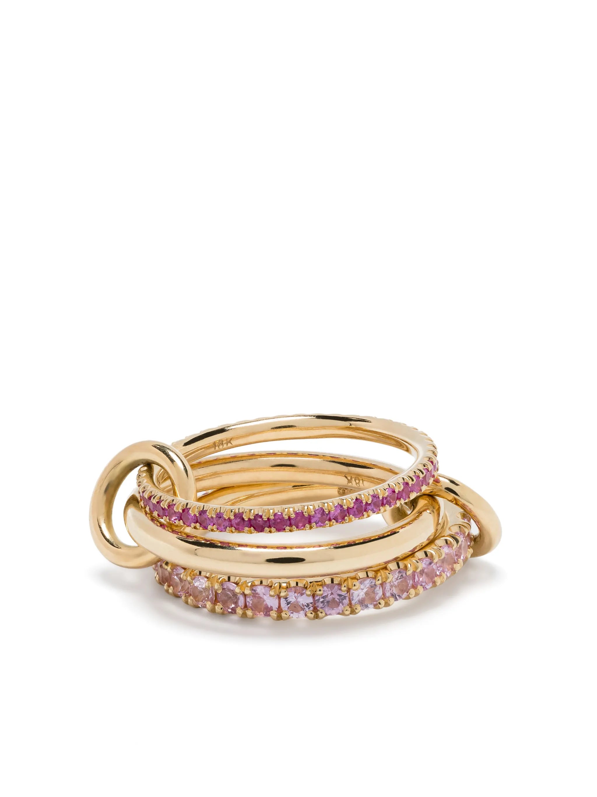 18K yellow gold Norah sapphire ring