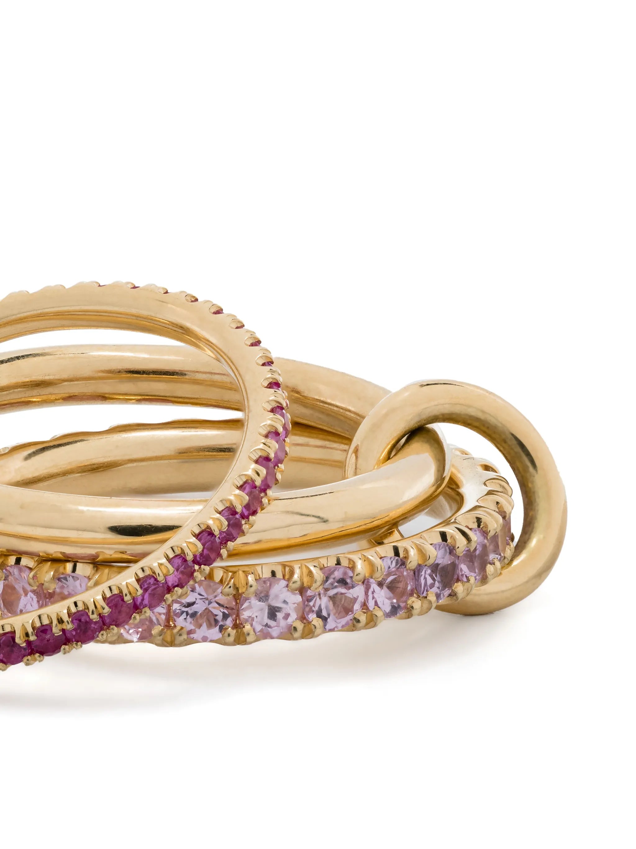 18K yellow gold Norah sapphire ring