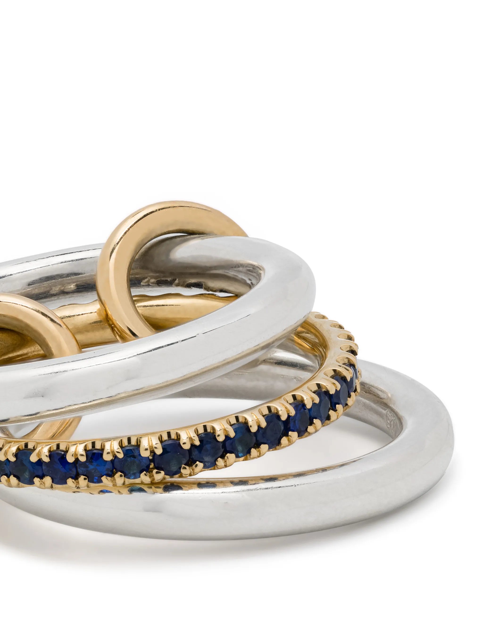 sterling silver Libra SG Petite sapphire ring