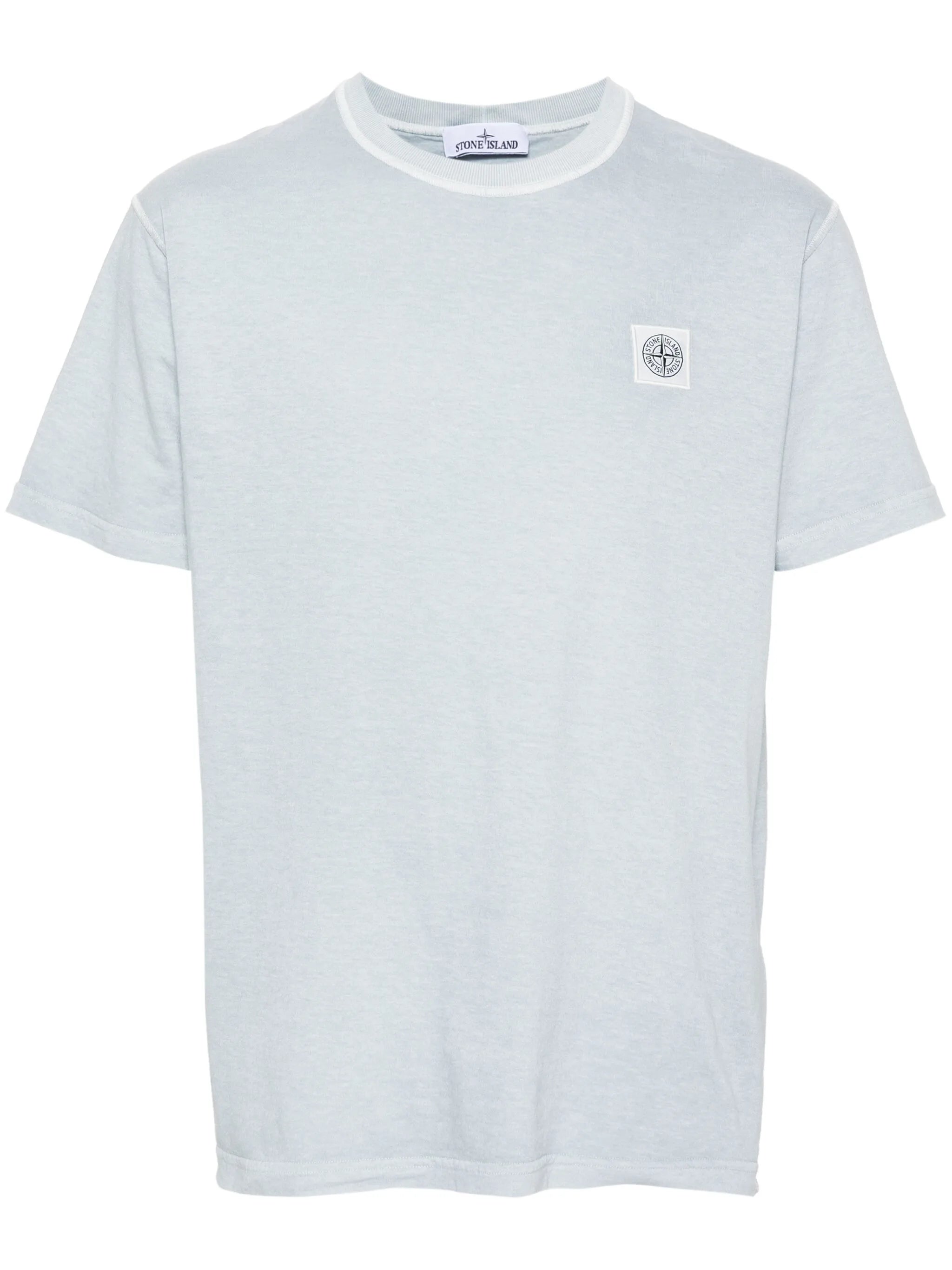 logo-patch cotton T-shirt