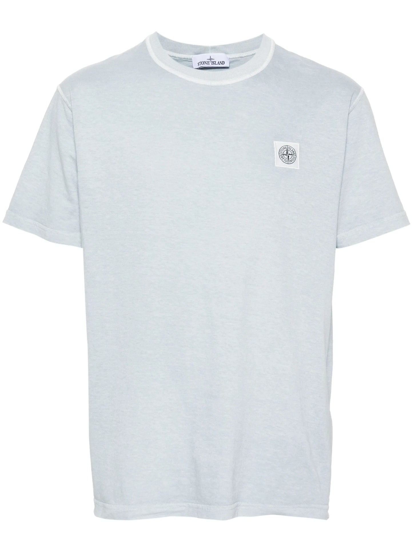 logo-patch cotton T-shirt