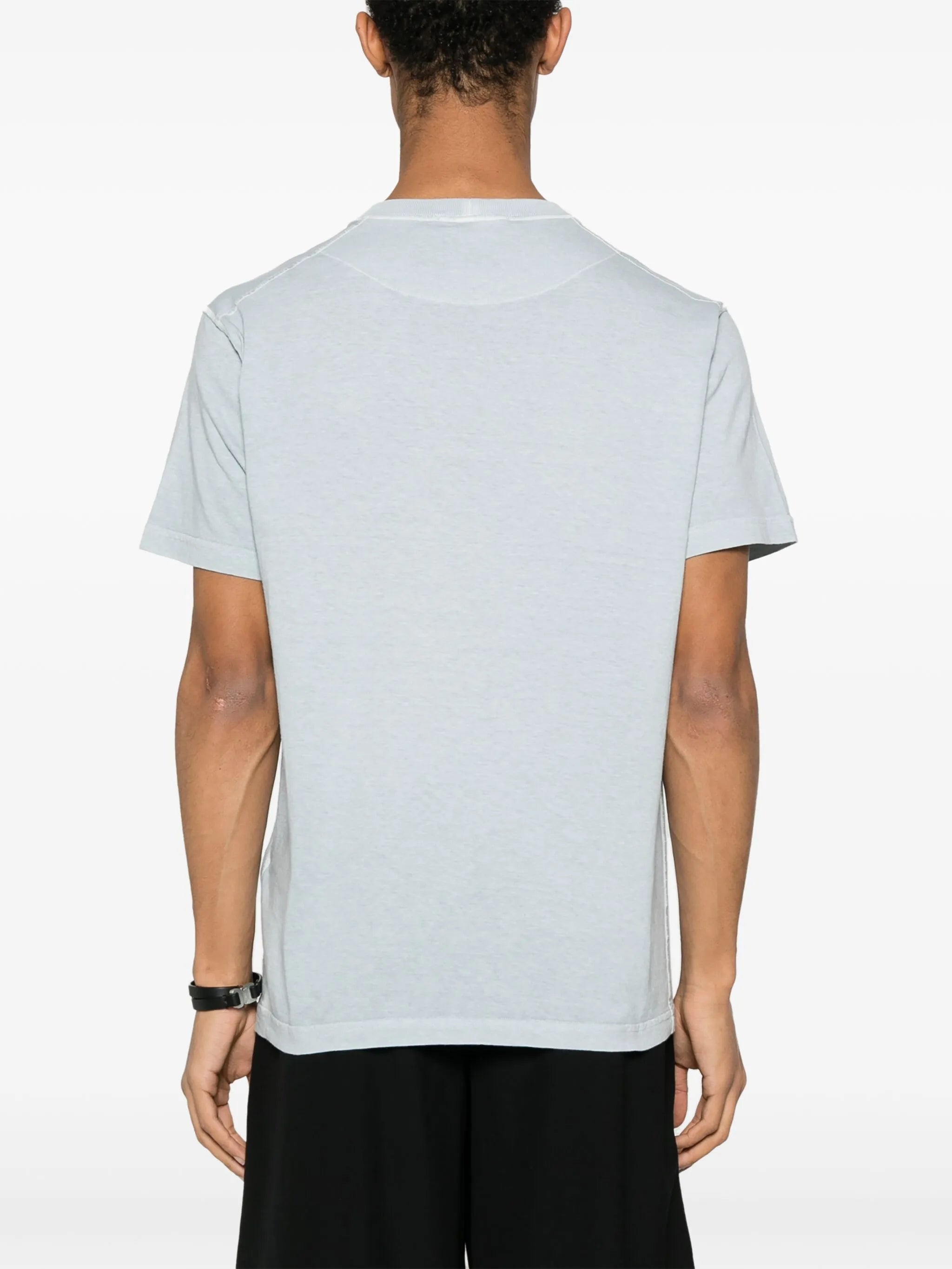 logo-patch cotton T-shirt