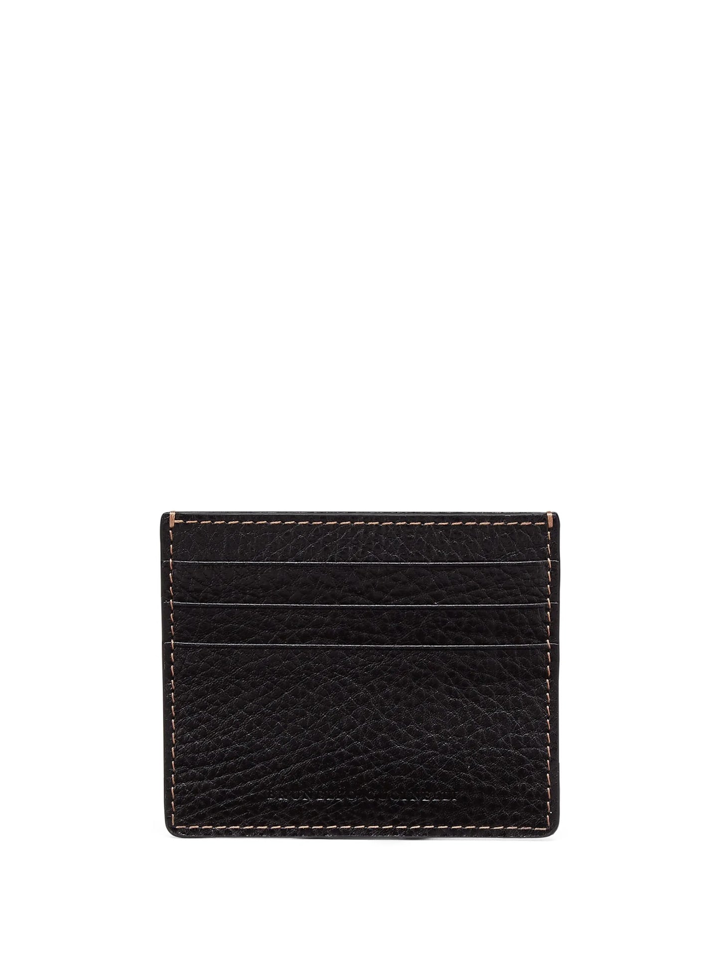 logo-debossed leather cardholder