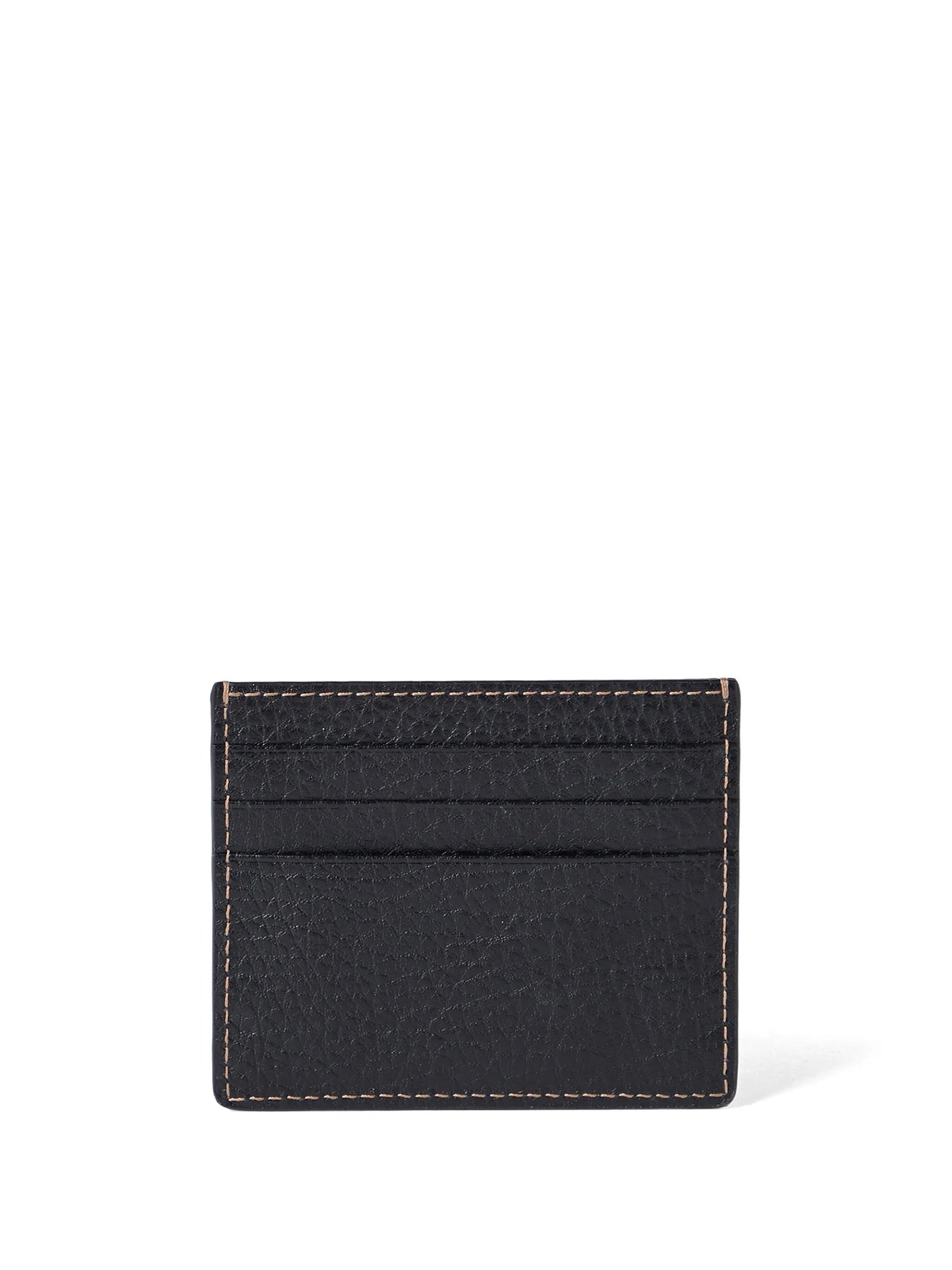 logo-debossed leather cardholder