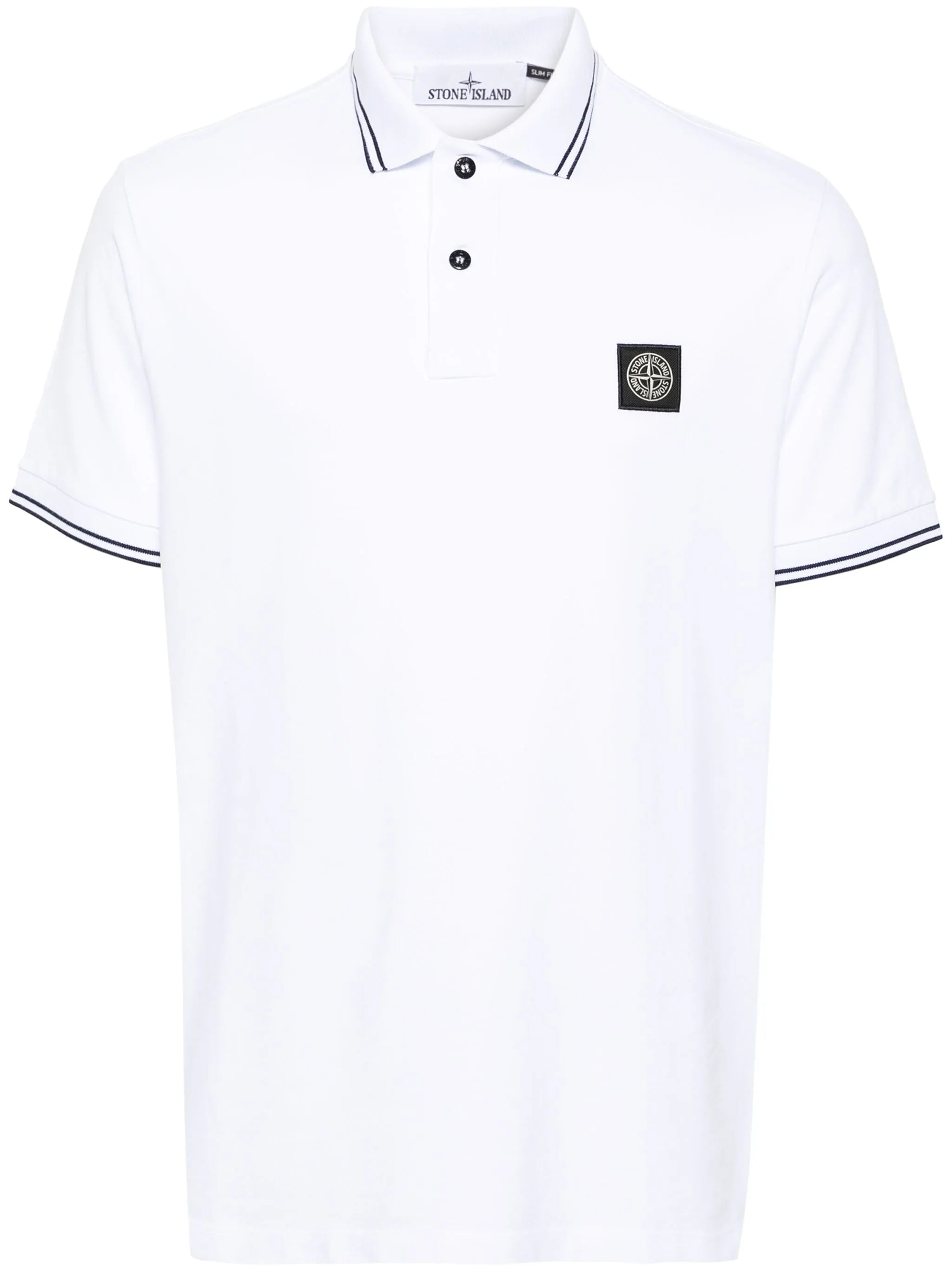 piqué cotton polo shirt