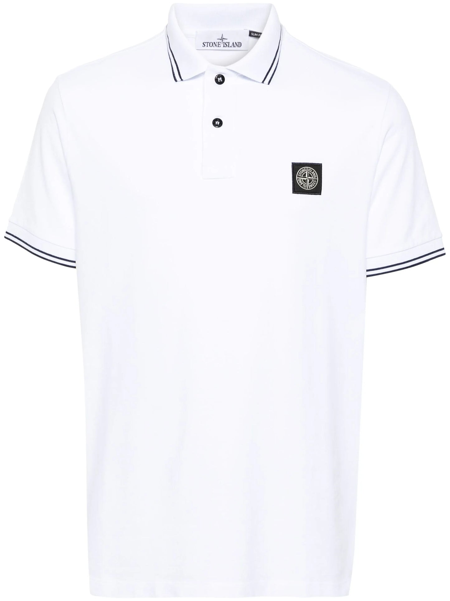 piqué cotton polo shirt