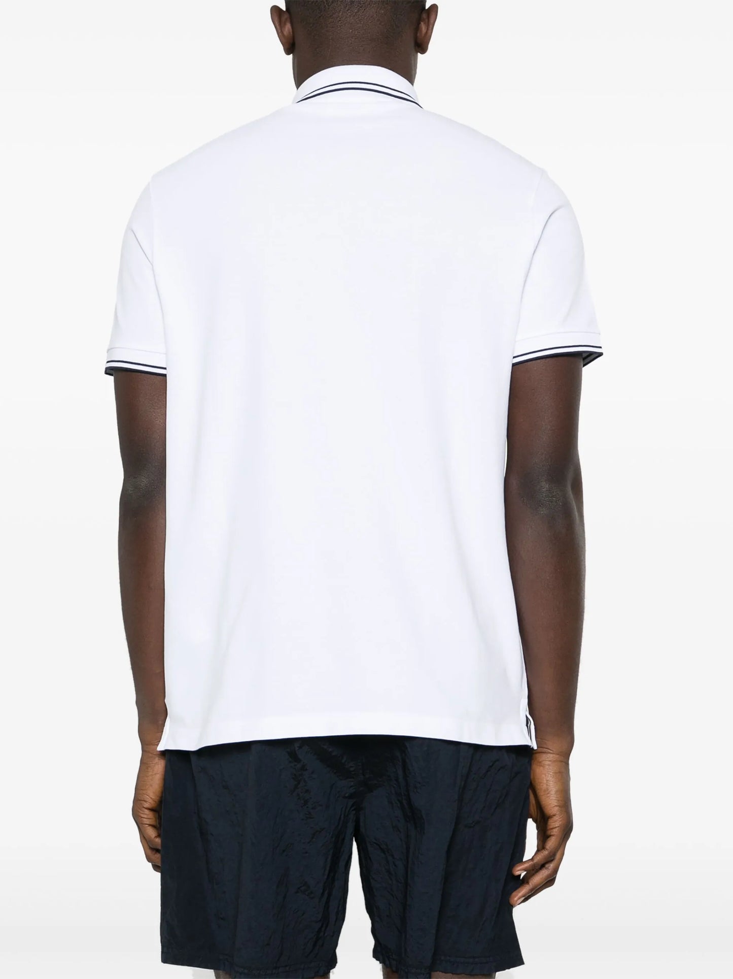 piqué cotton polo shirt