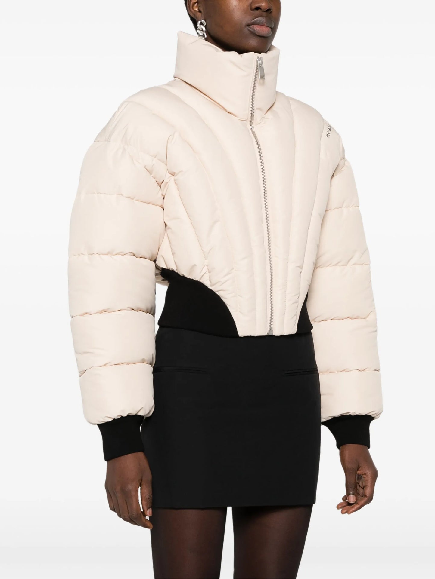 cropped puffer jacket