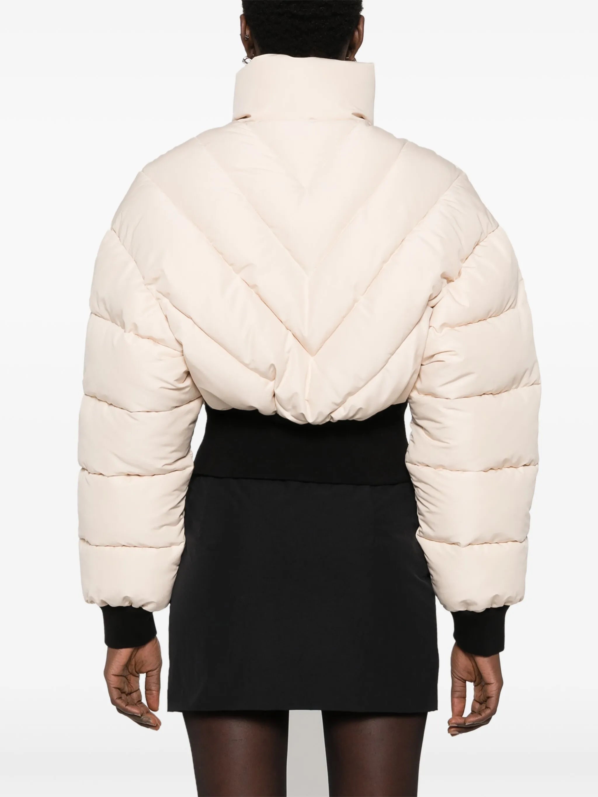cropped puffer jacket
