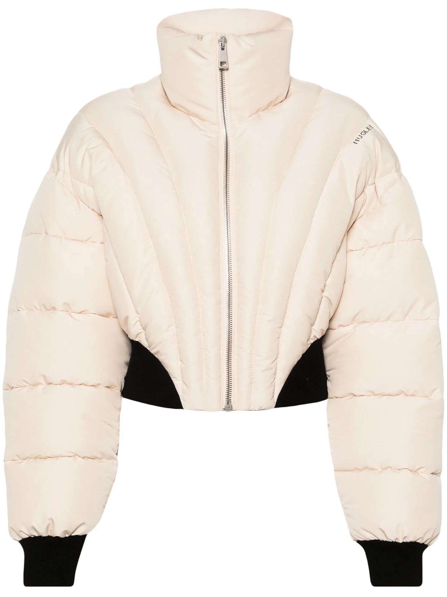 cropped puffer jacket