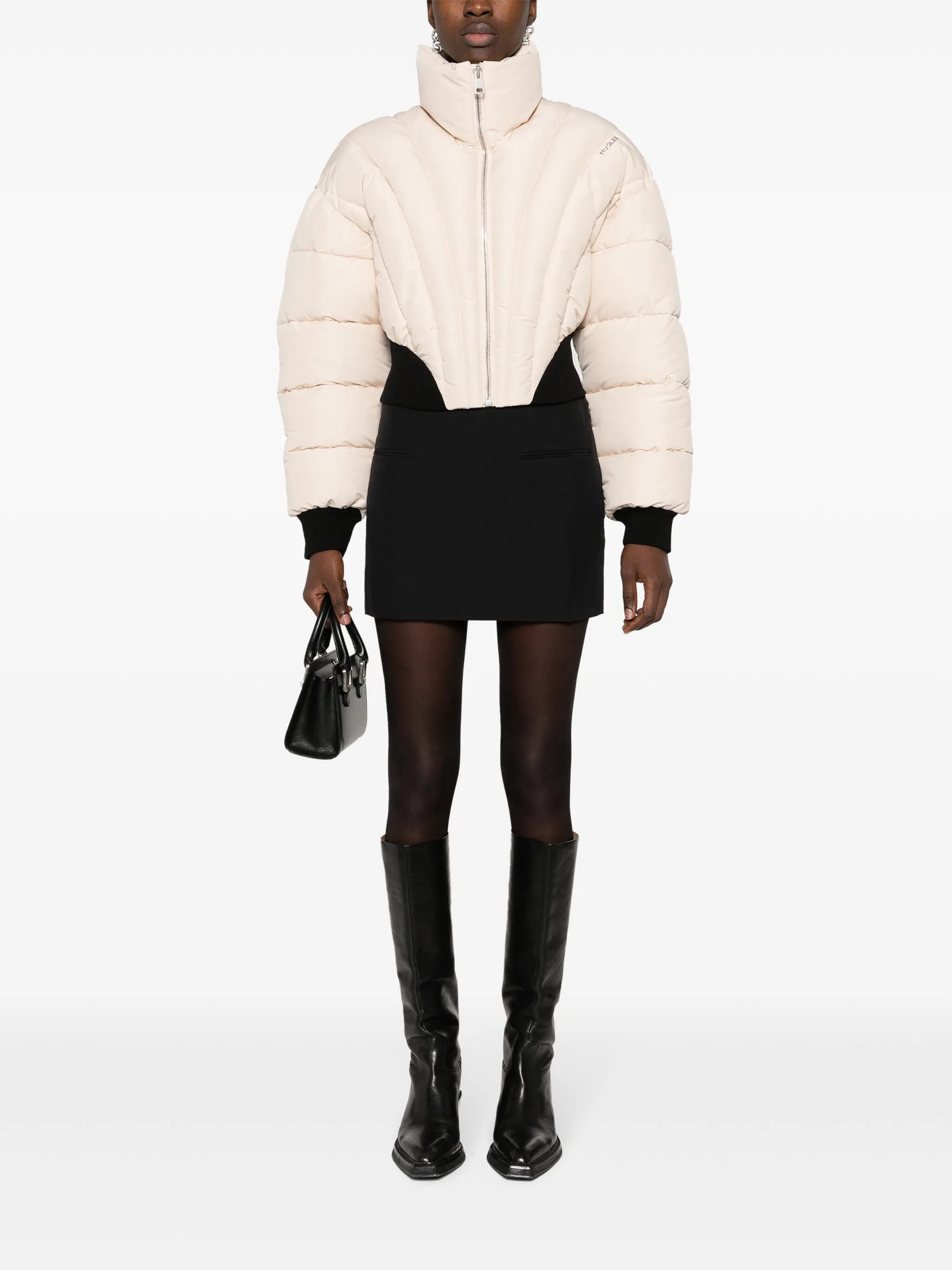 cropped puffer jacket