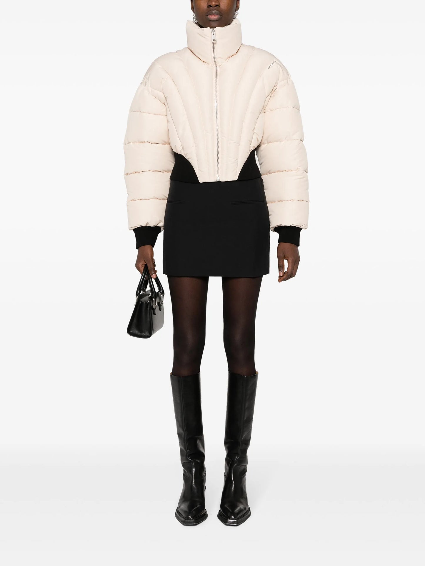 cropped puffer jacket