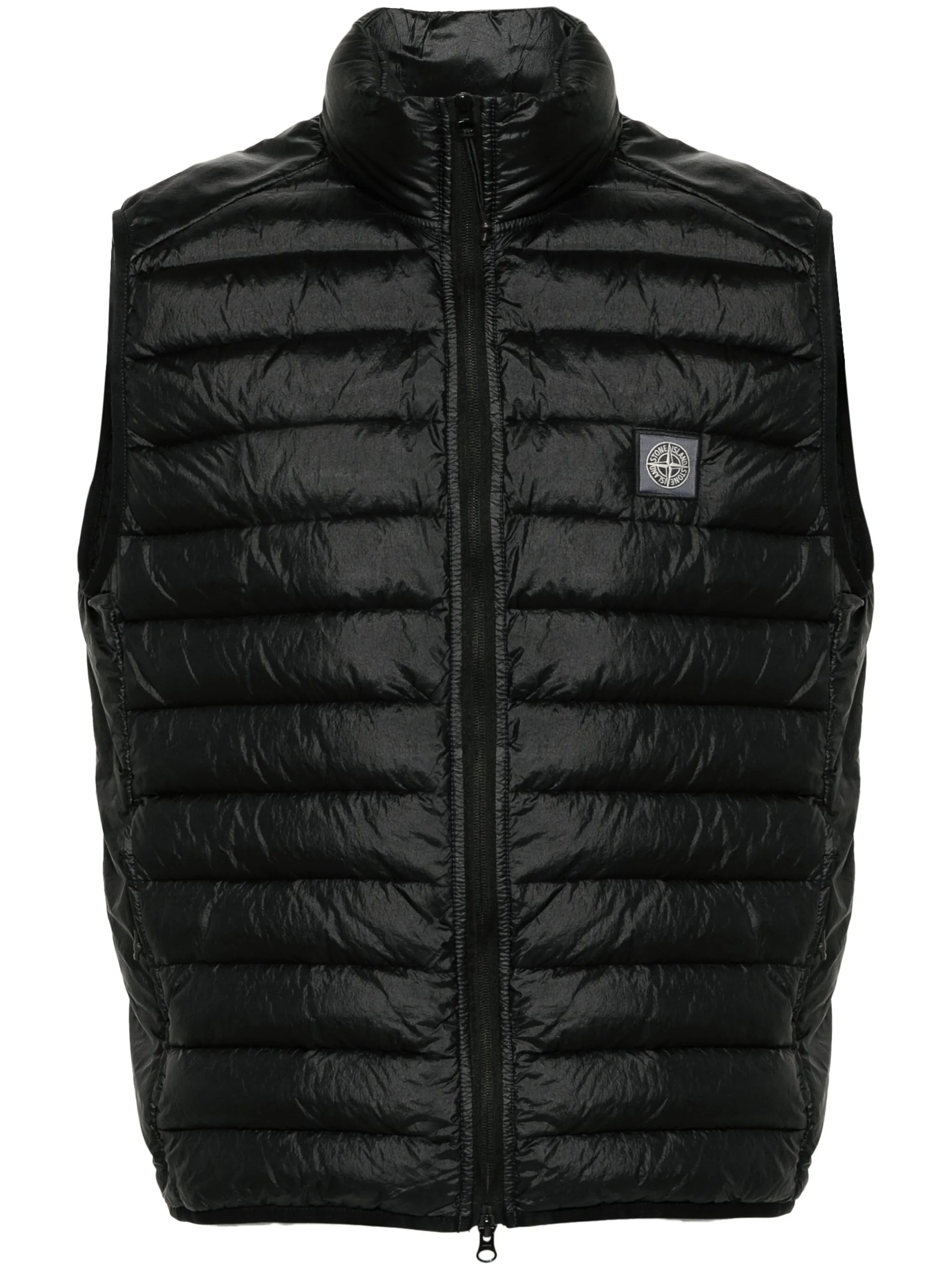 Compass-appliqué gilet