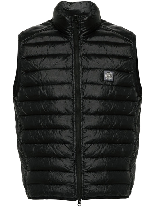 Compass-appliqué gilet