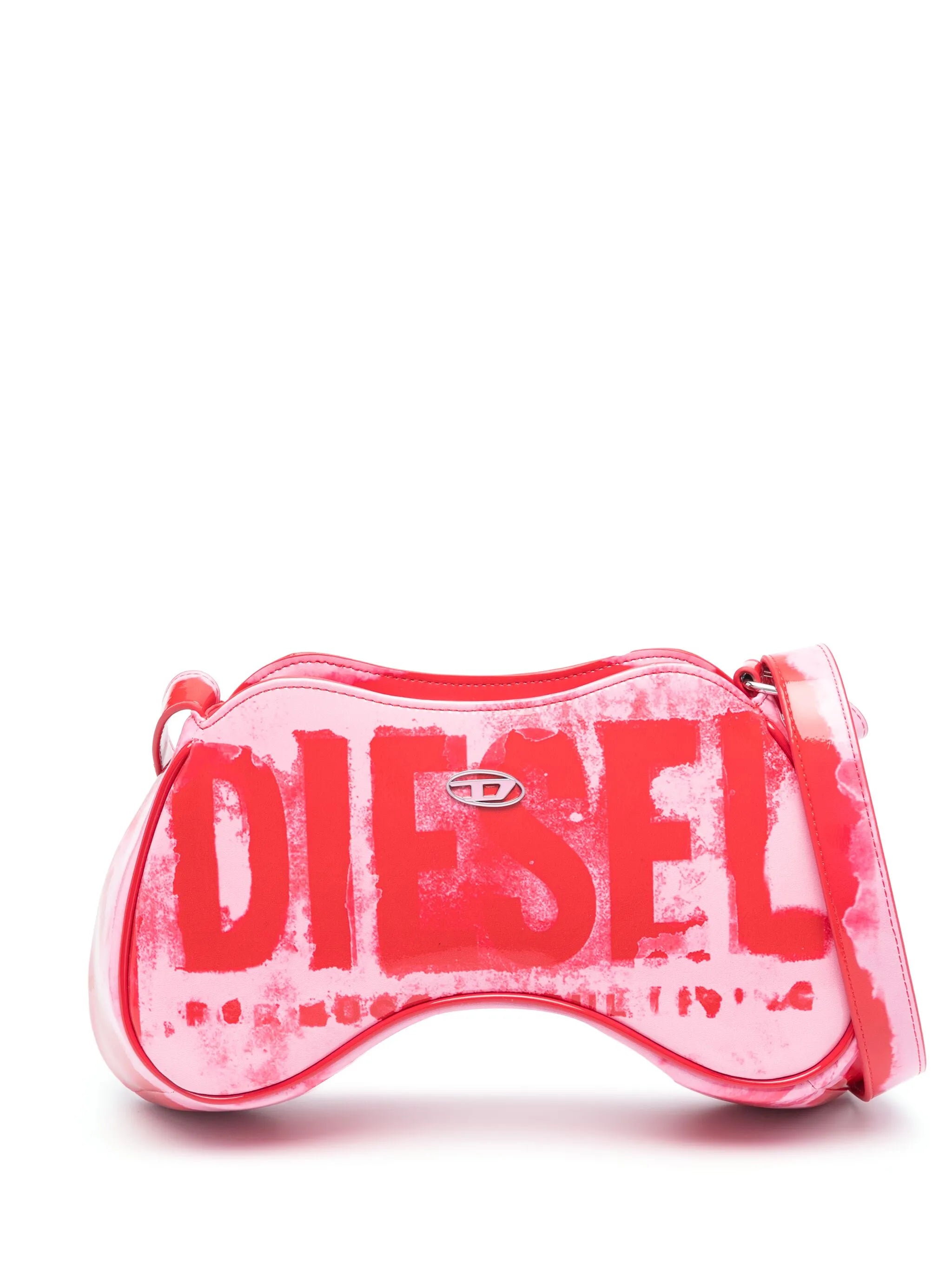 Play logo-print shoulder bag