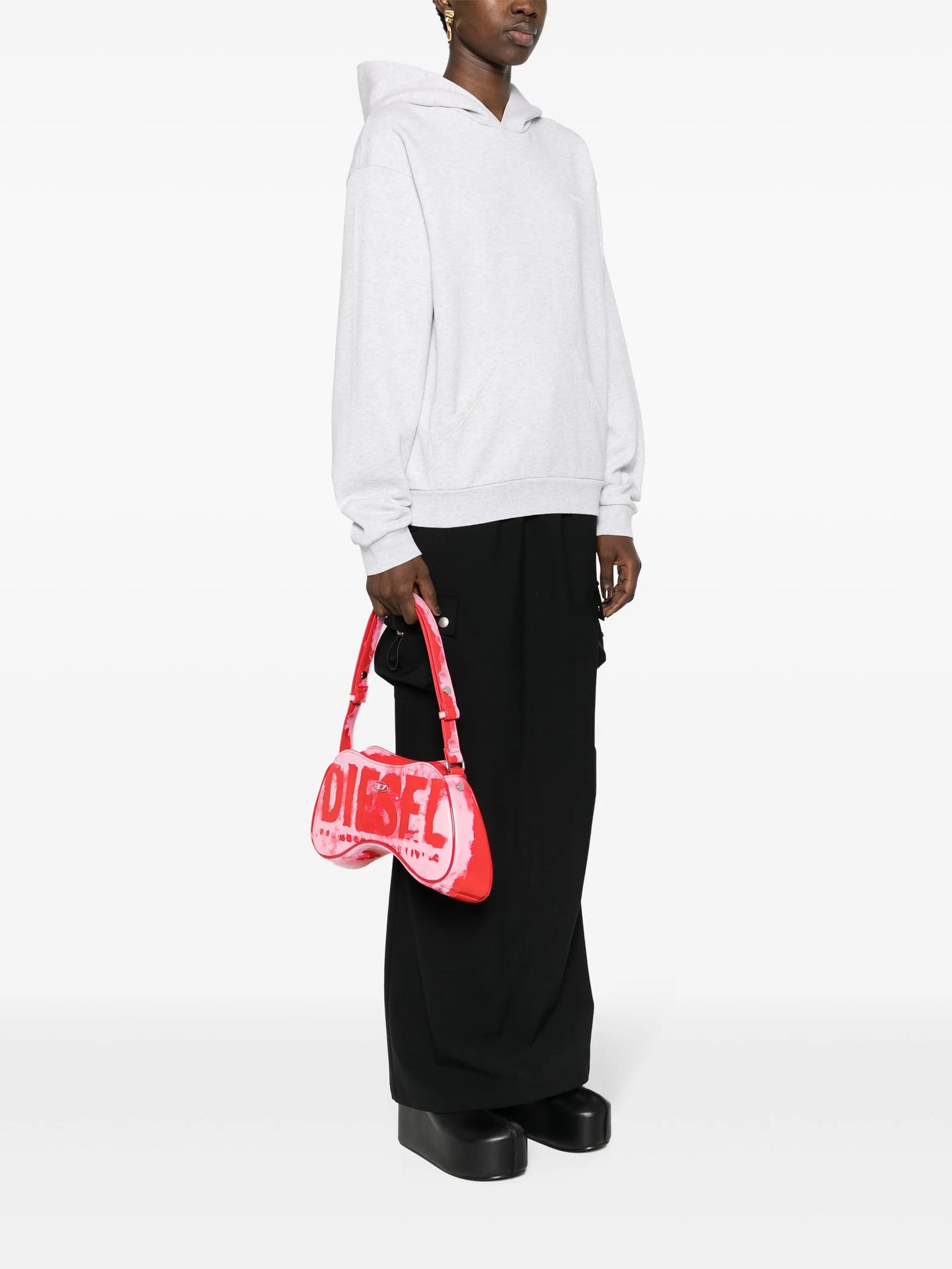 Play logo-print shoulder bag