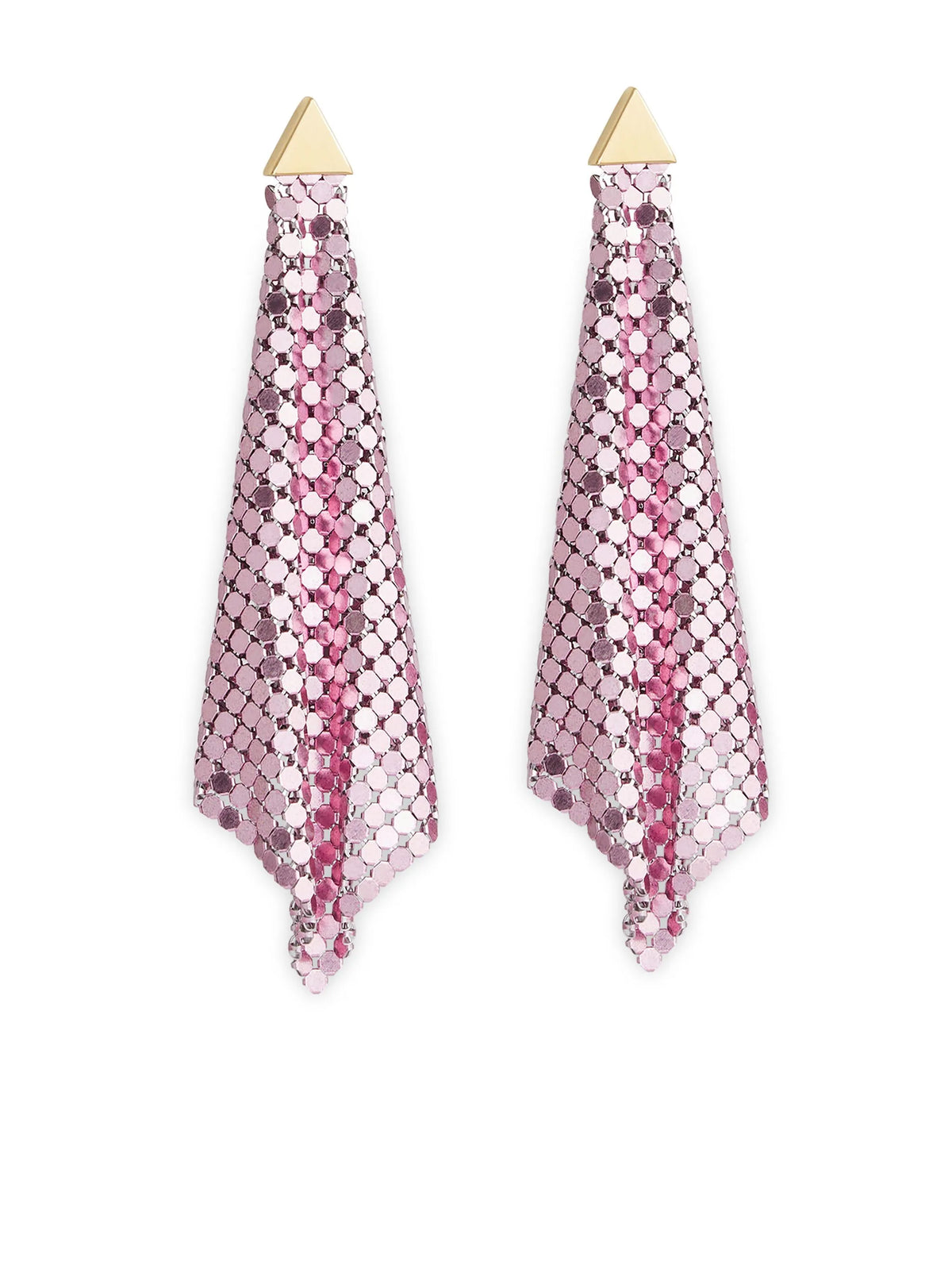 chainmail drop earrings