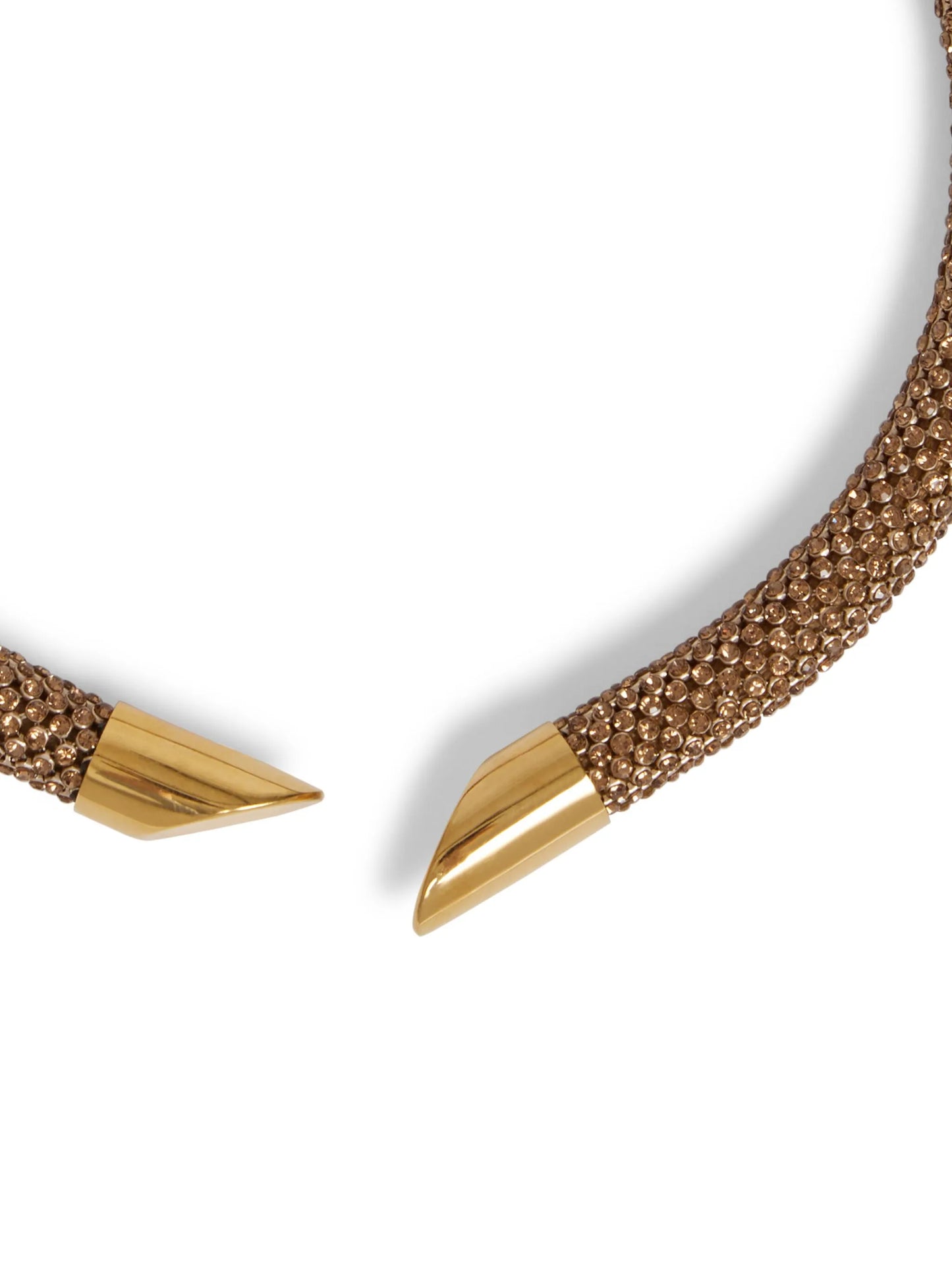 Pixel chain circular necklace