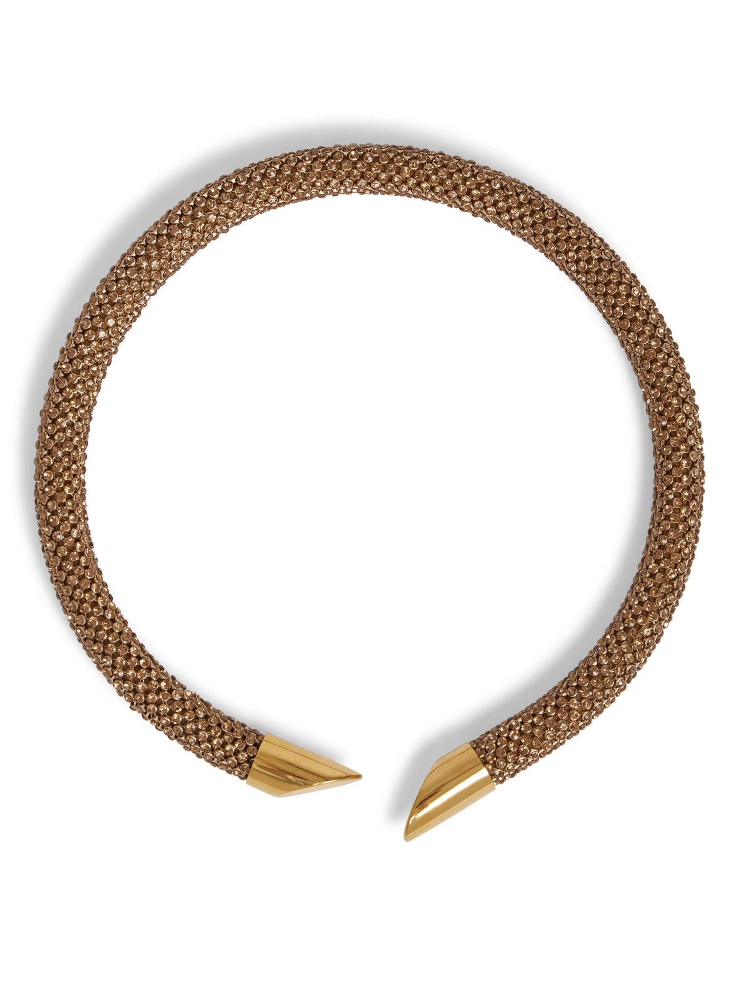 Pixel chain circular necklace