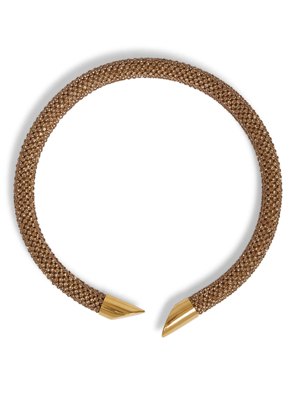 Pixel chain circular necklace